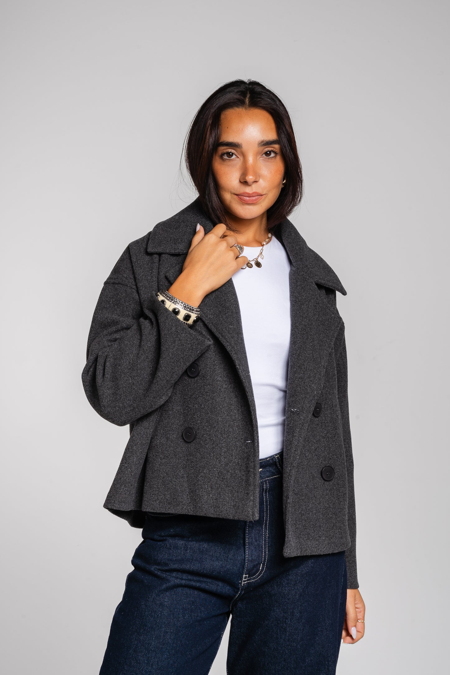 Snug Jacket in Grey
