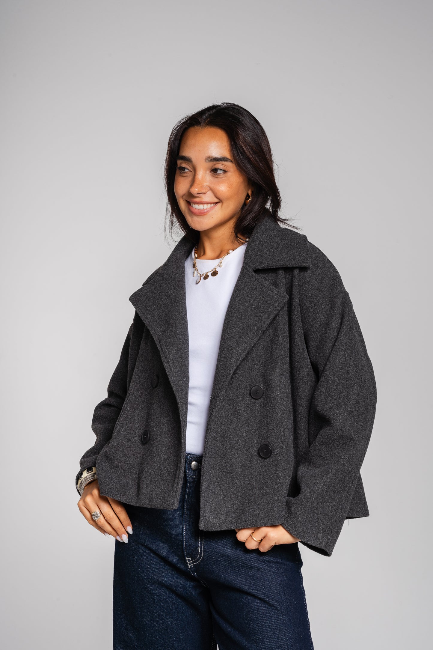 Snug Jacket in Grey