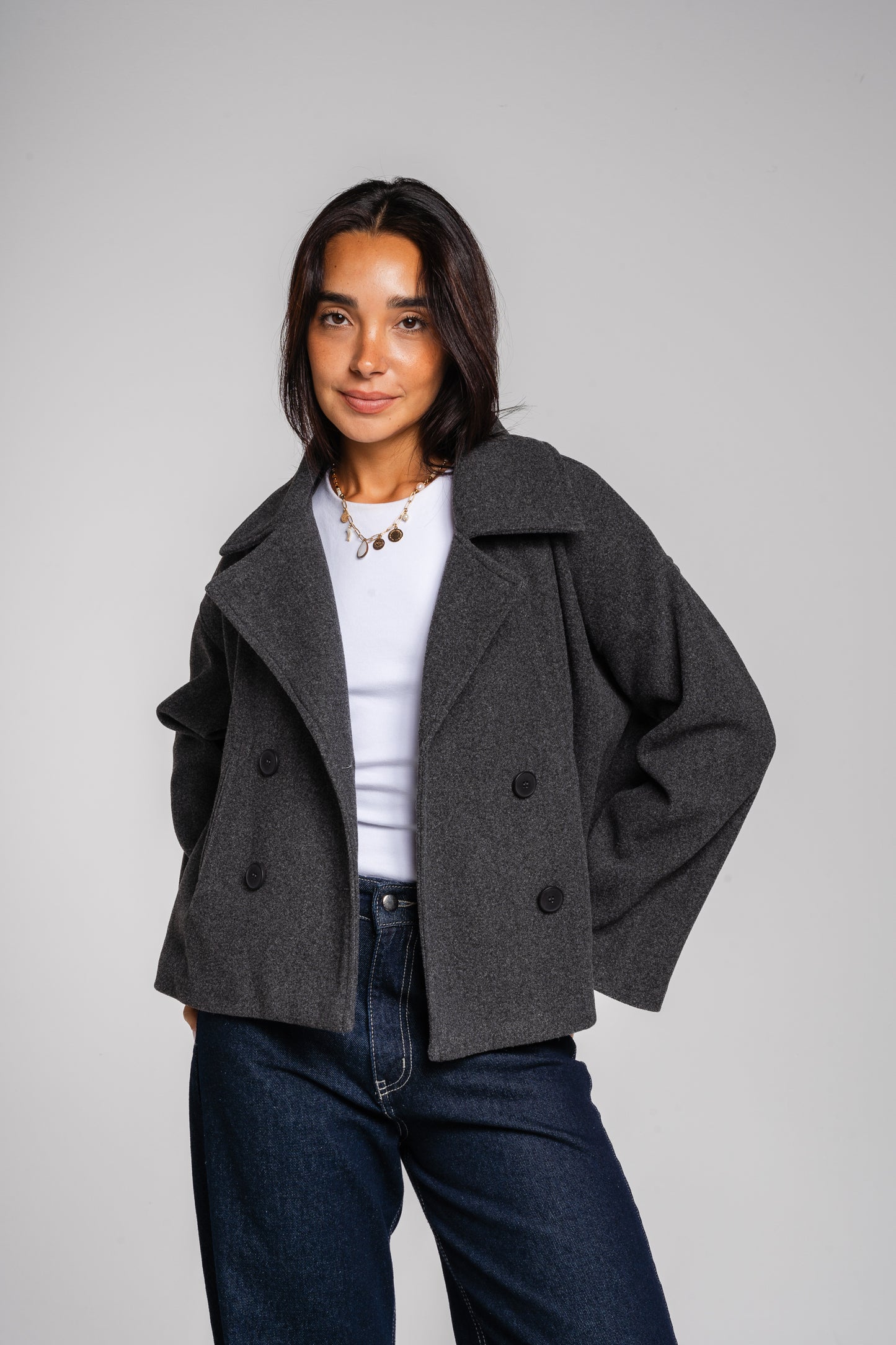 Snug Jacket in Grey