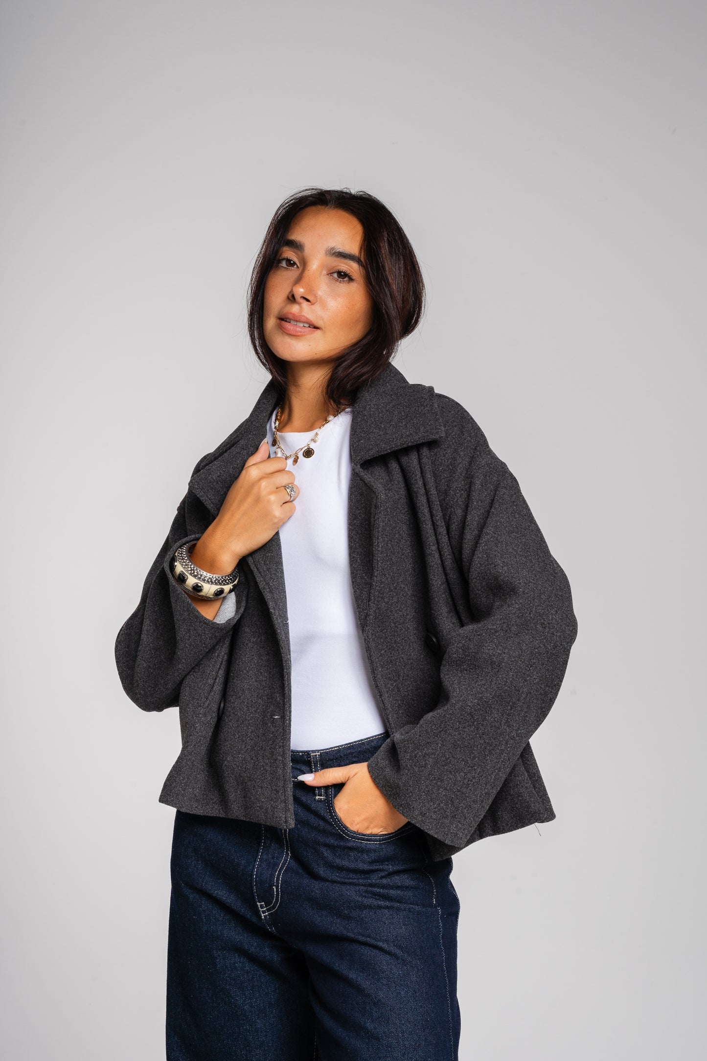 Snug Jacket in Grey