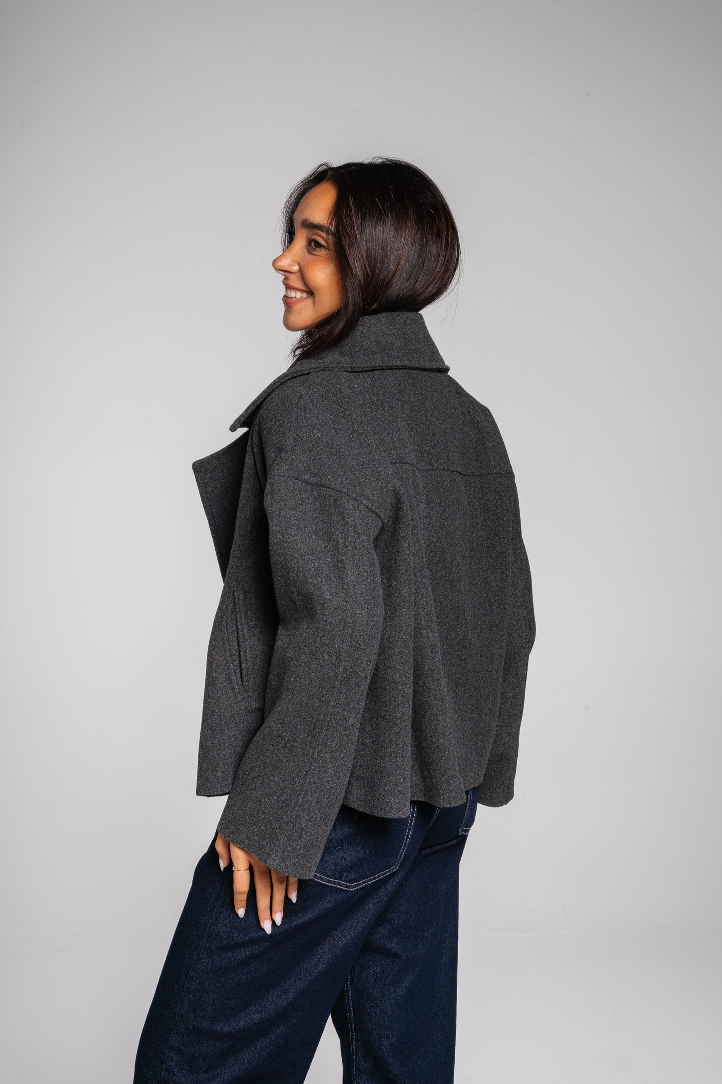 Snug Jacket in Grey