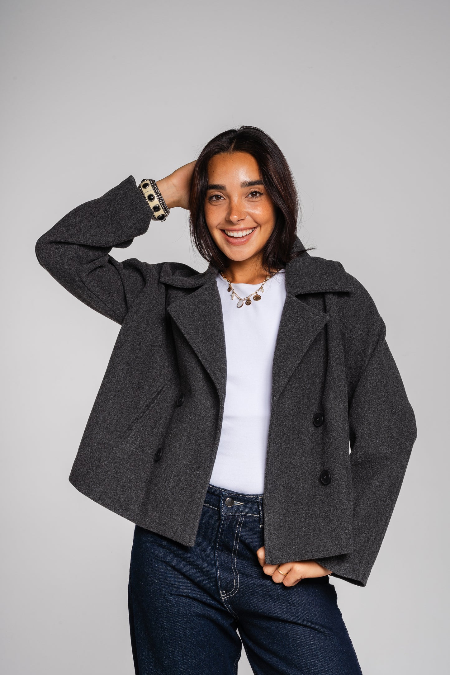 Snug Jacket in Grey
