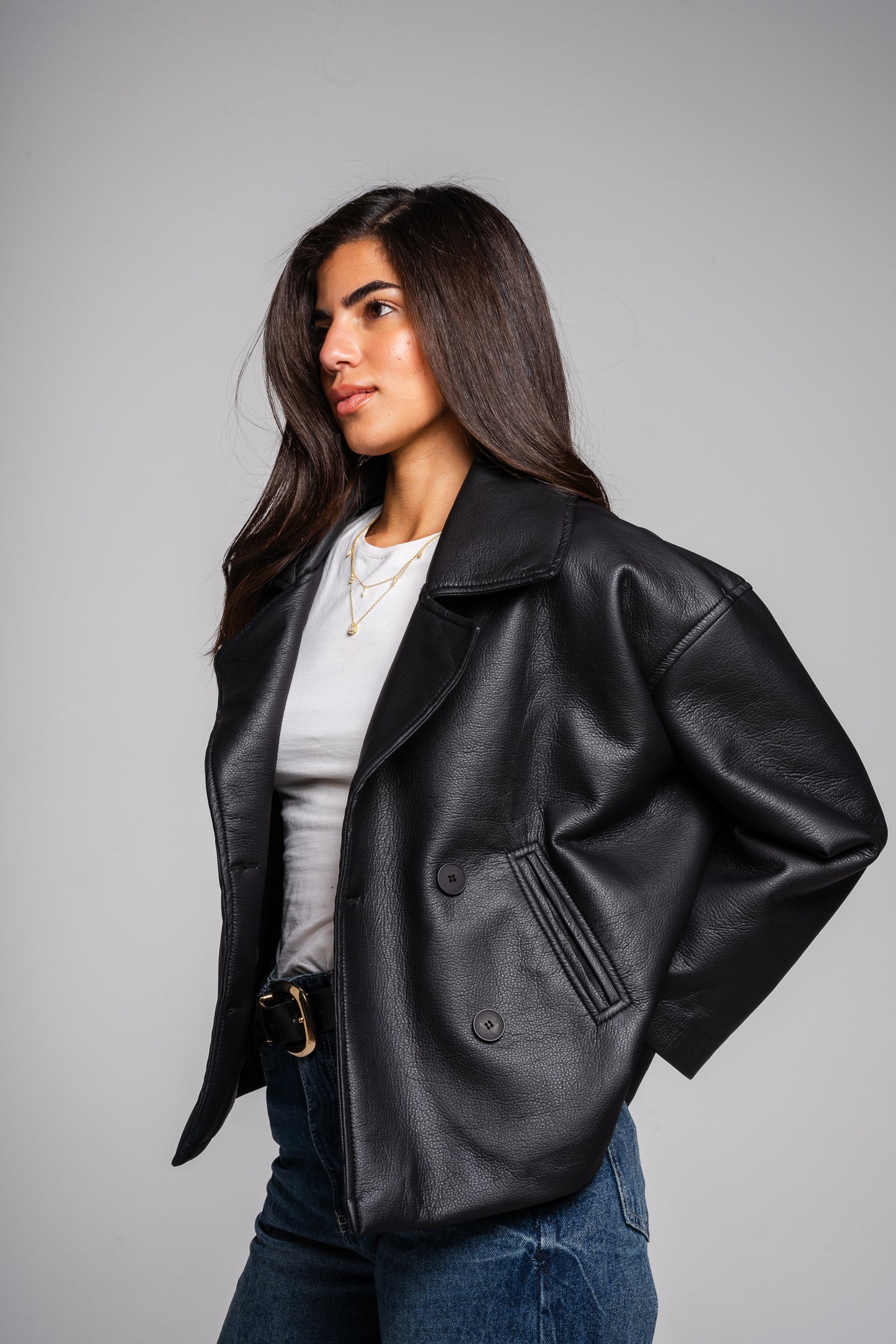 After Glow Jacket in Black