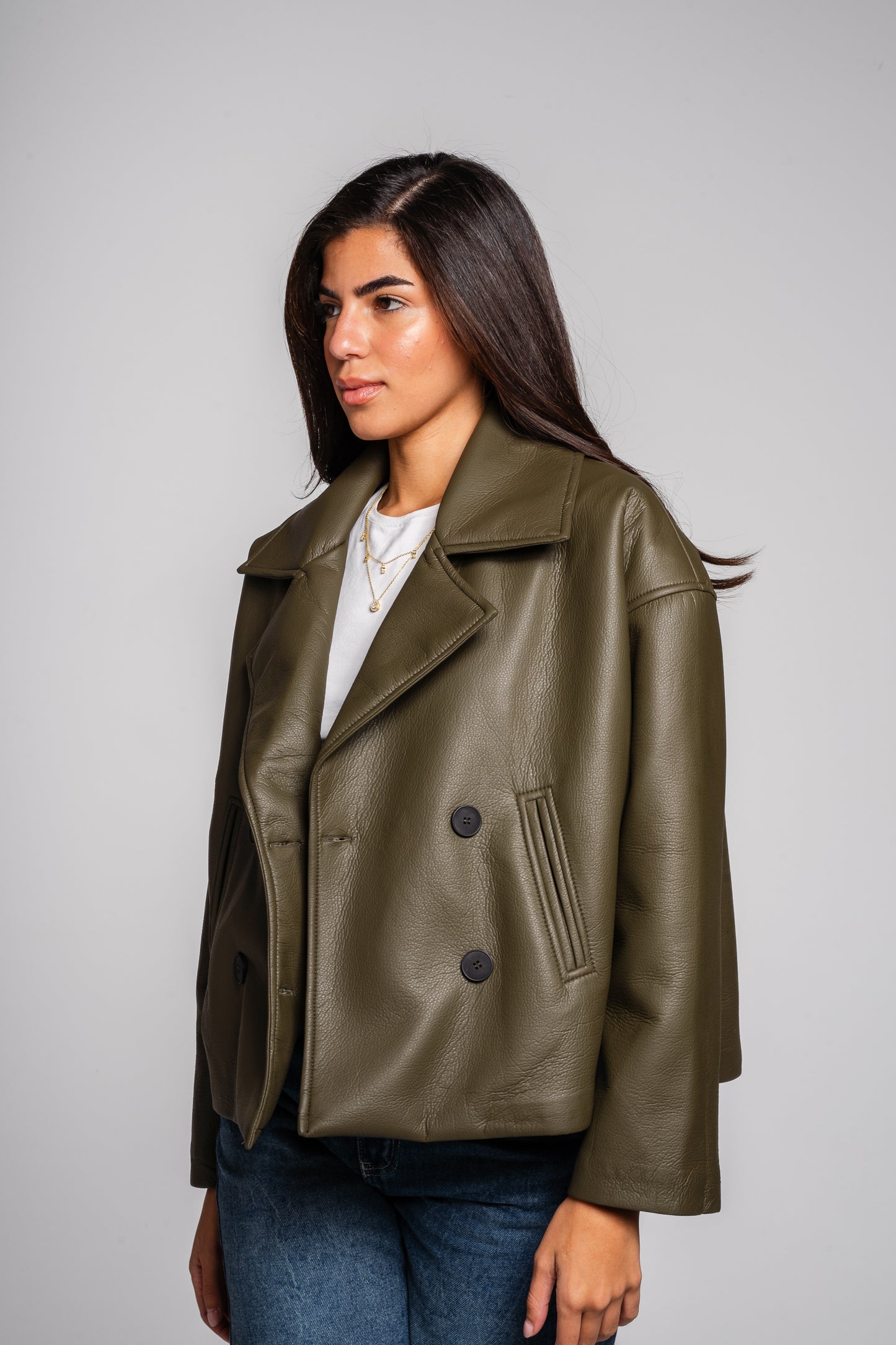 After Glow Jacket in Olive