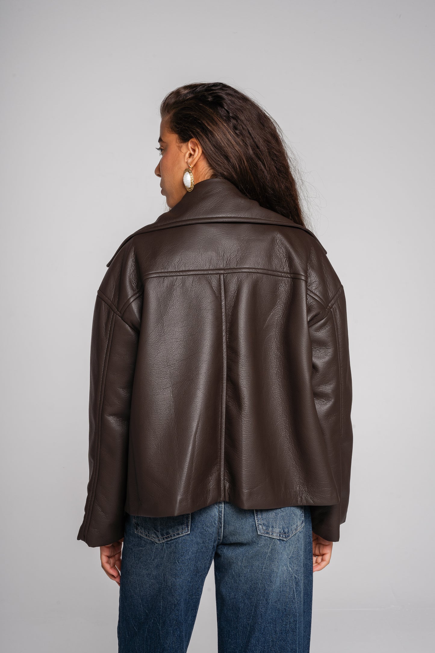 After Glow Jacket in Brown