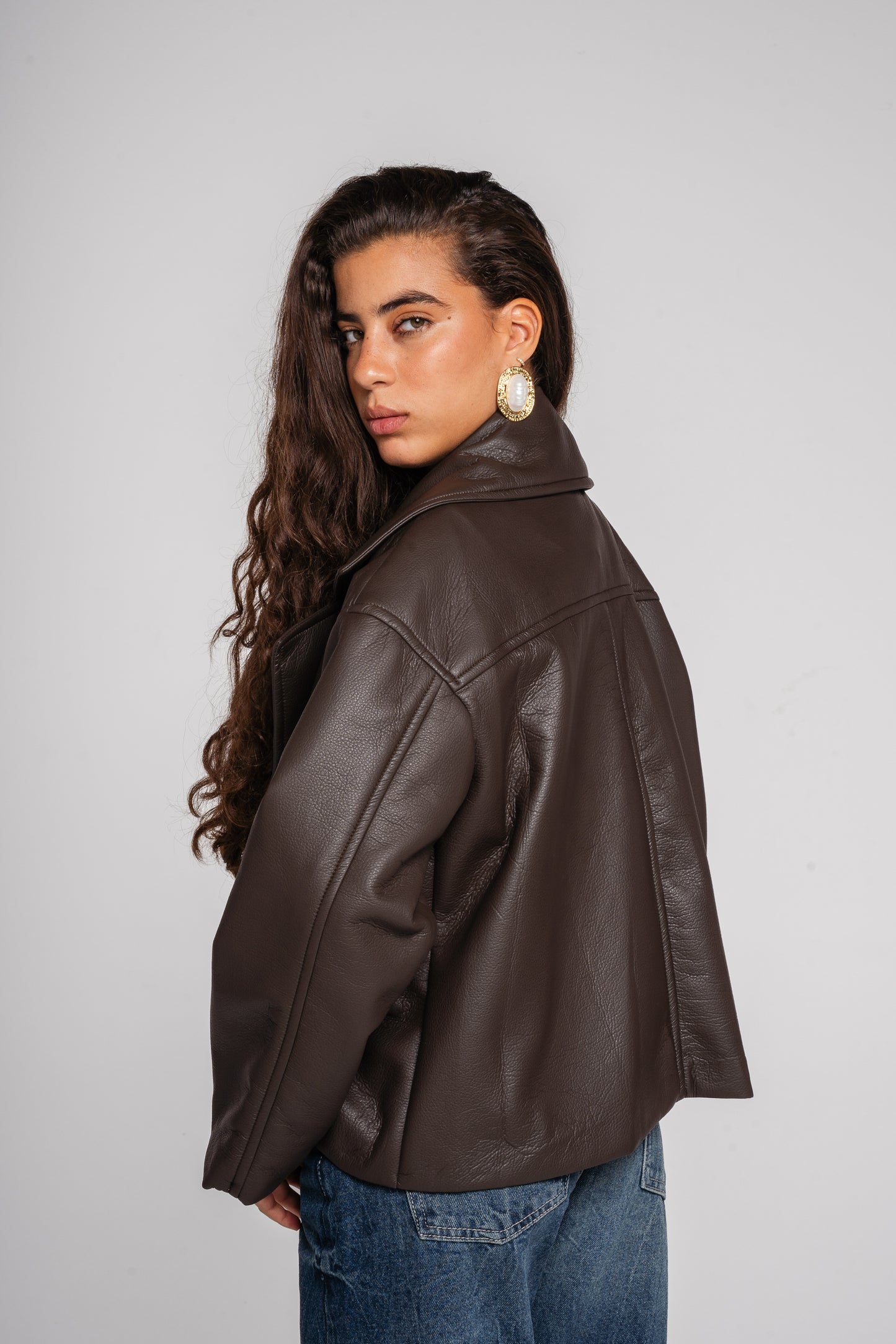 After Glow Jacket in Brown