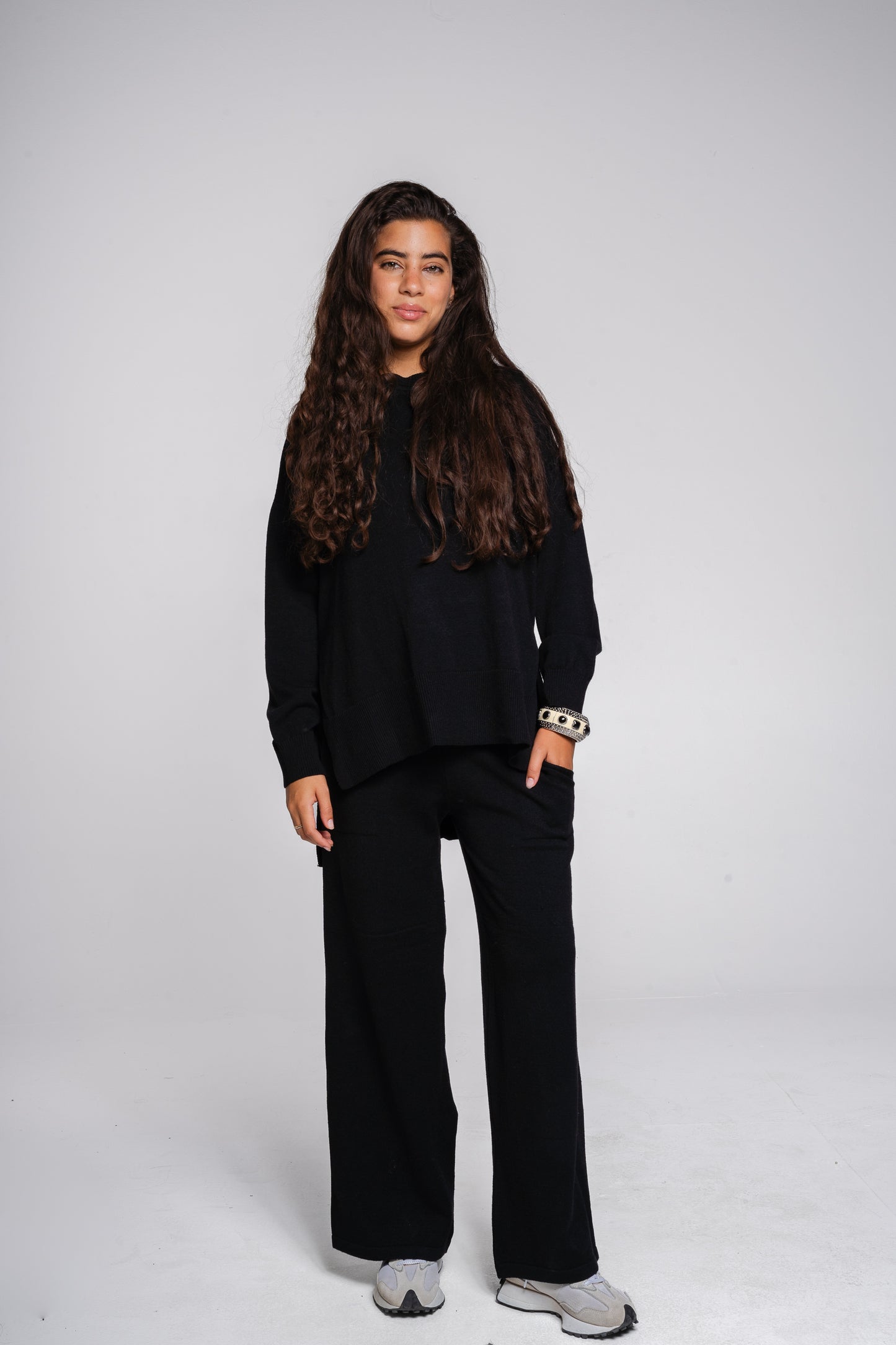 The Knit Set in Black