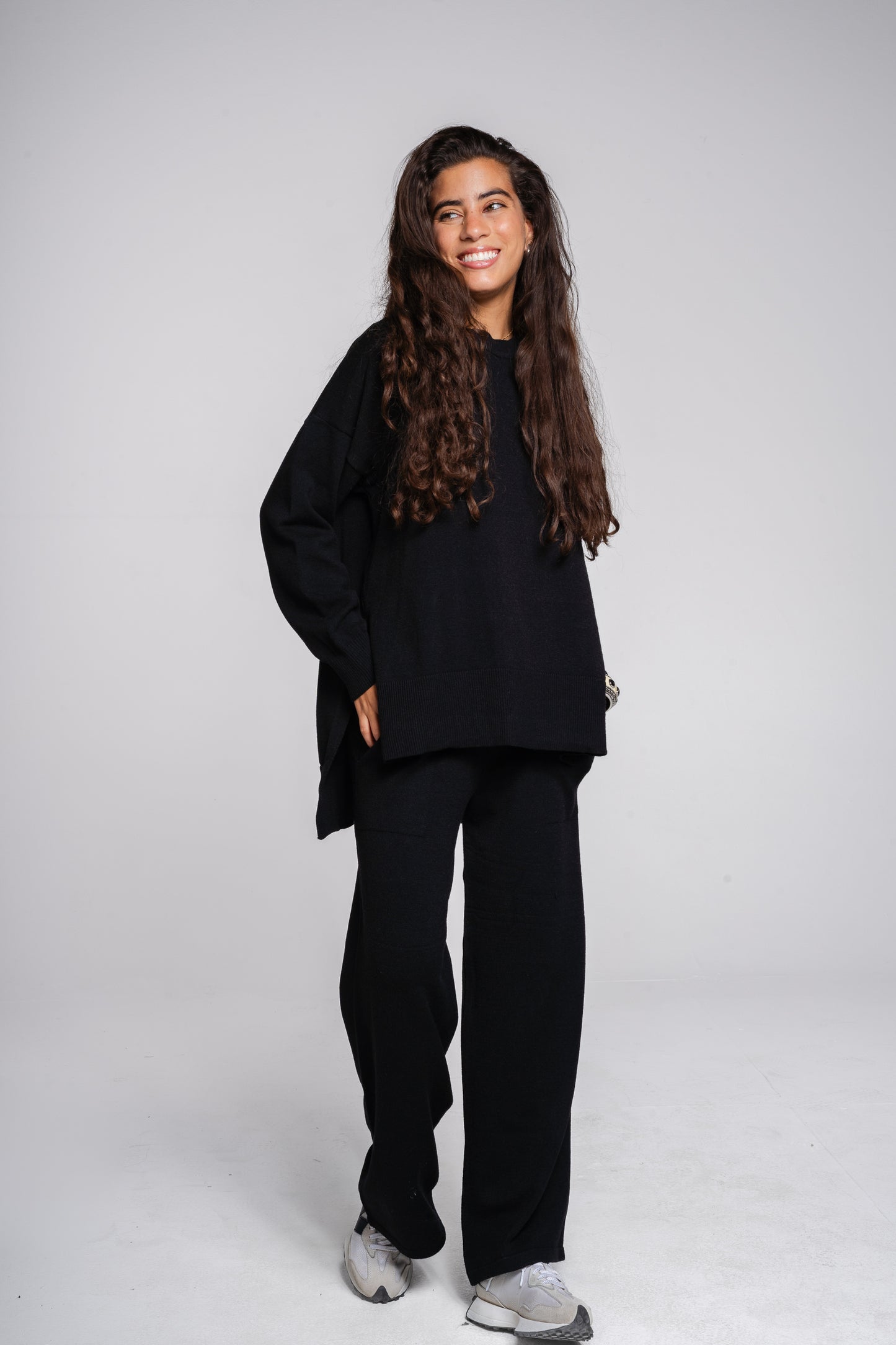 The Knit Set in Black