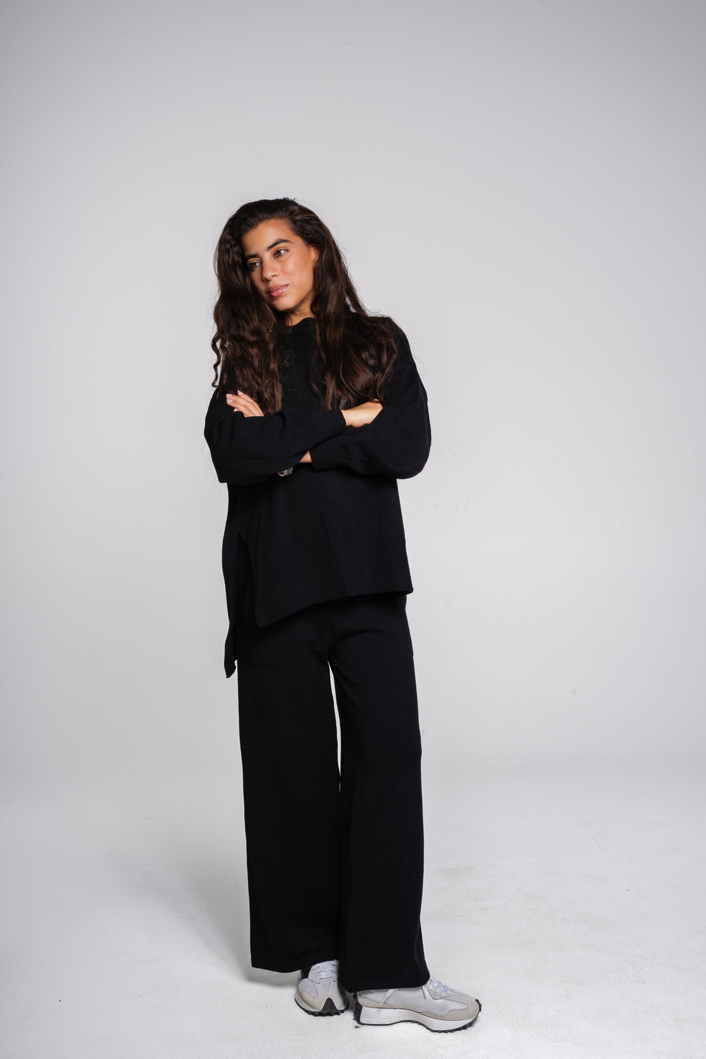 The Knit Set in Black