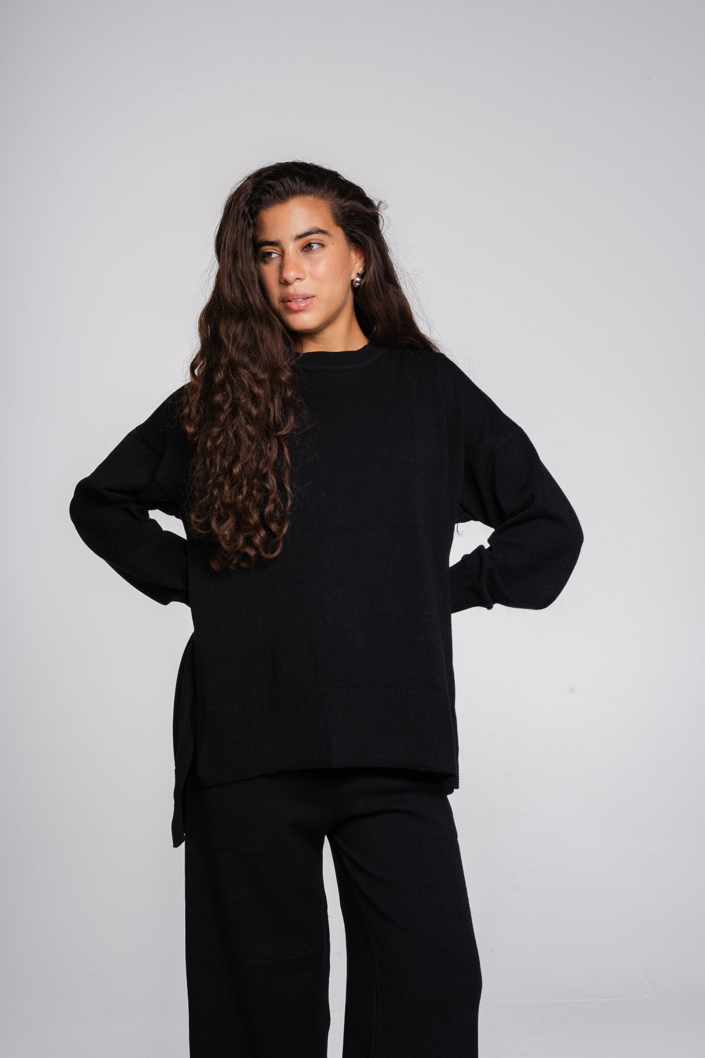 The Knit Set in Black