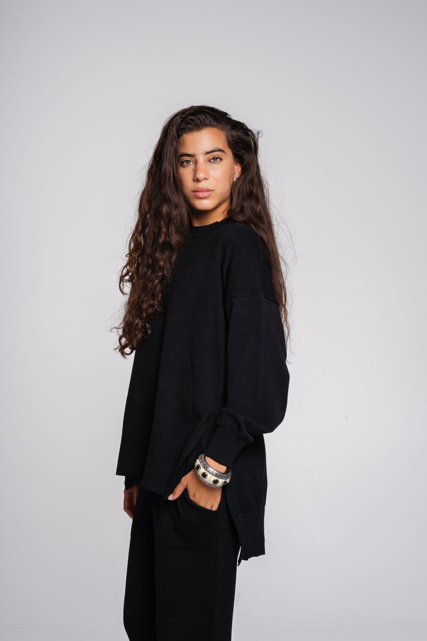 The Knit Set in Black