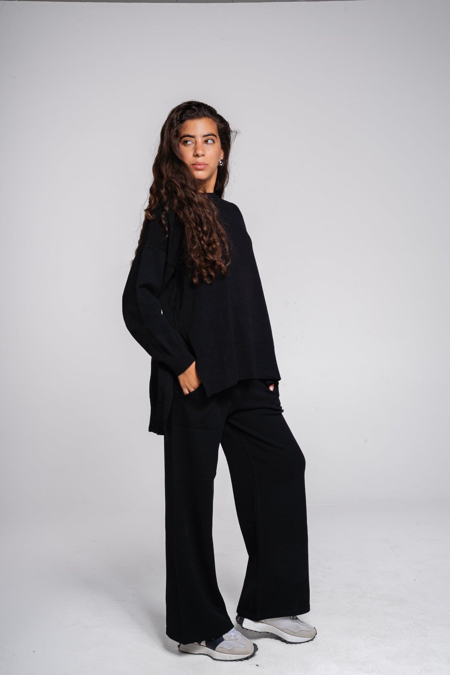 The Knit Set in Black