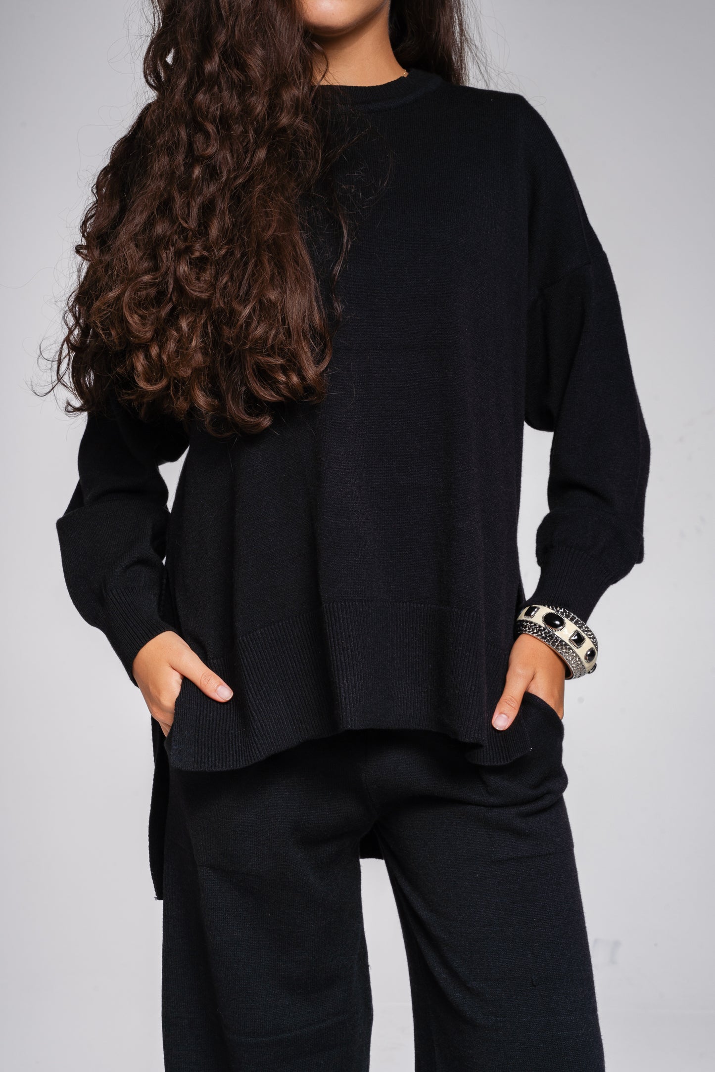 The Knit Set in Black