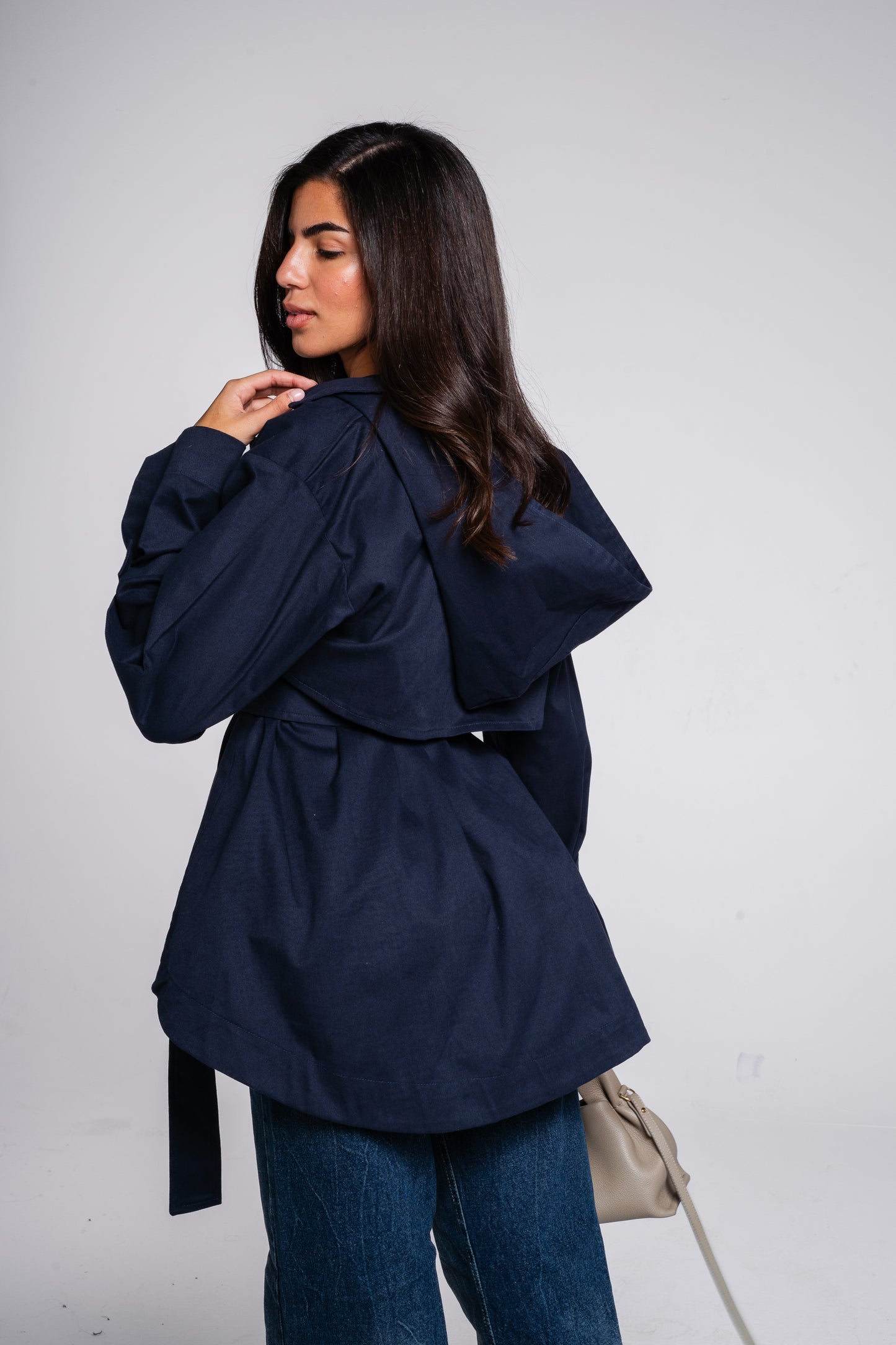 Luca jacket in Navy