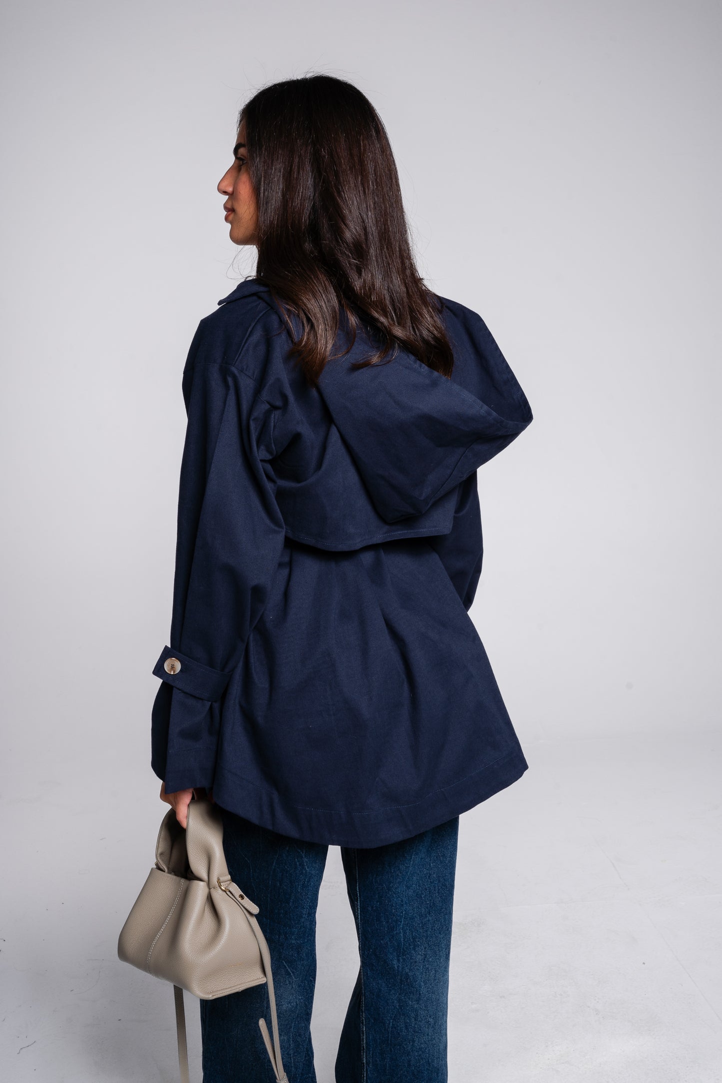 Luca jacket in Navy