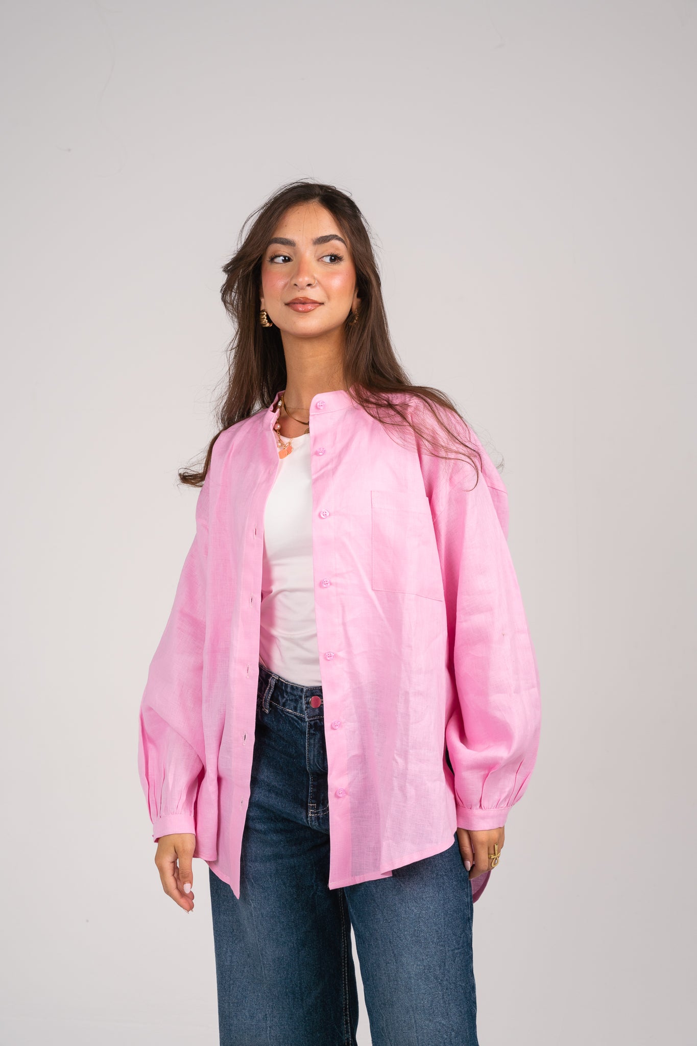 Golden hour shirt in Pink
