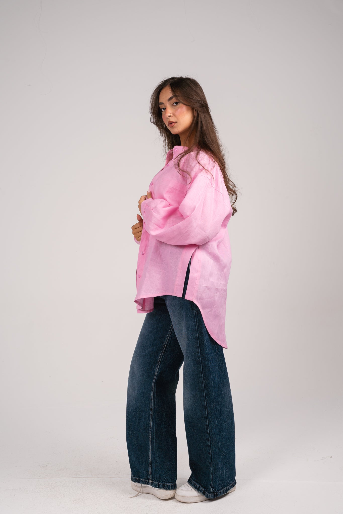 Golden hour shirt in Pink