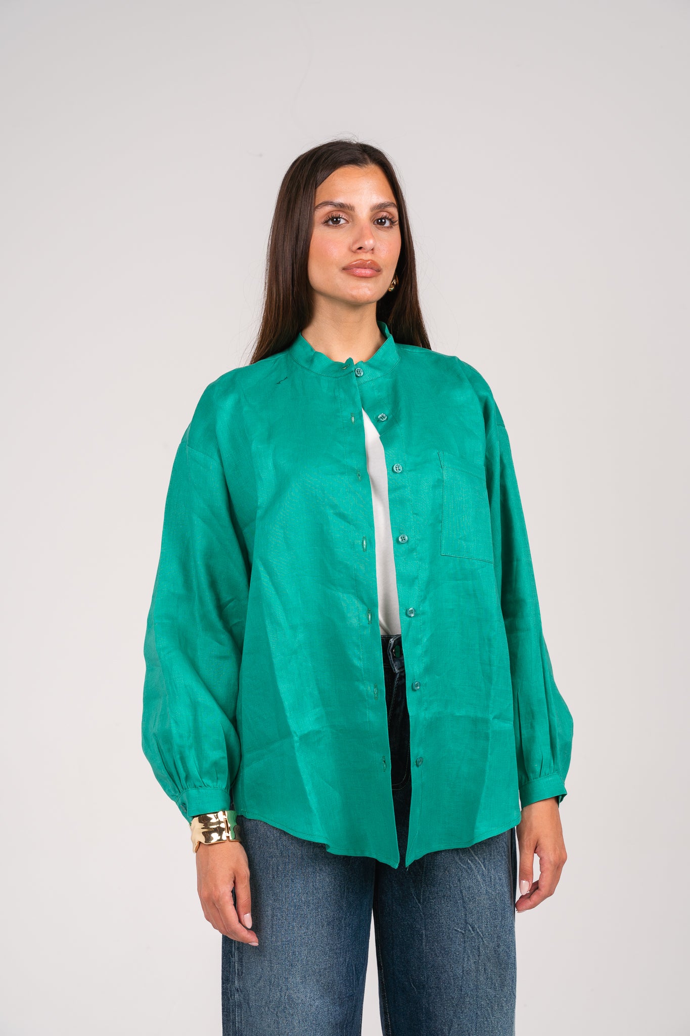 Golden hour shirt in Green