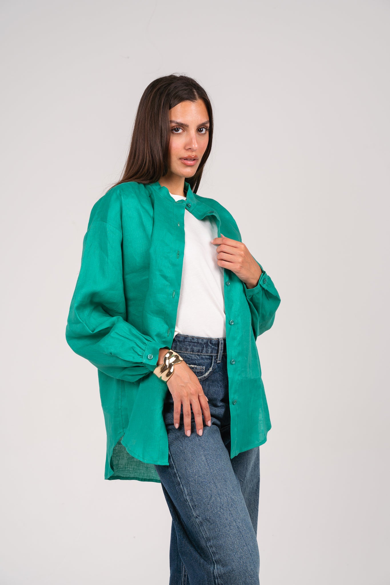 Golden hour shirt in Green