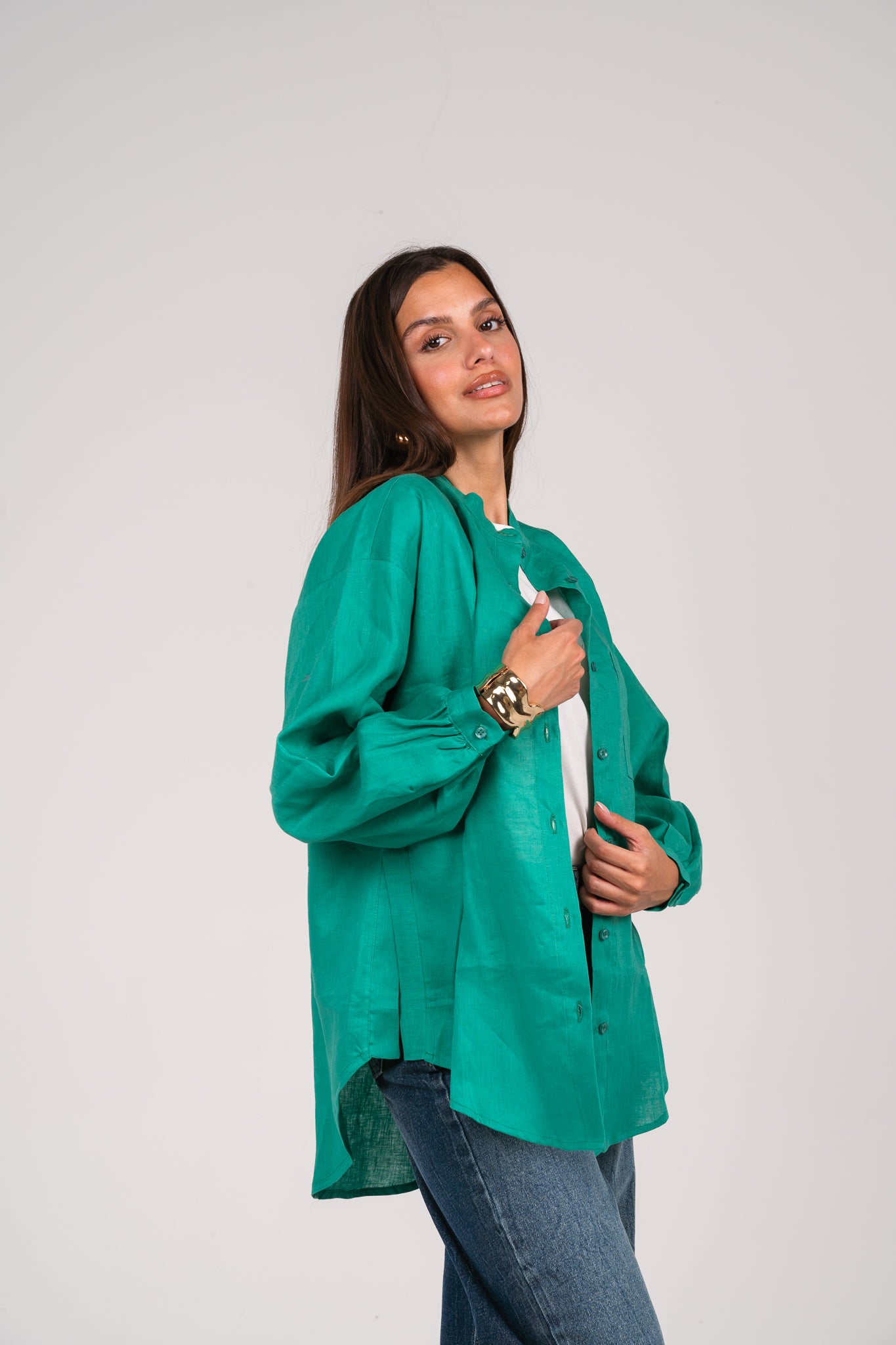 Golden hour shirt in Green