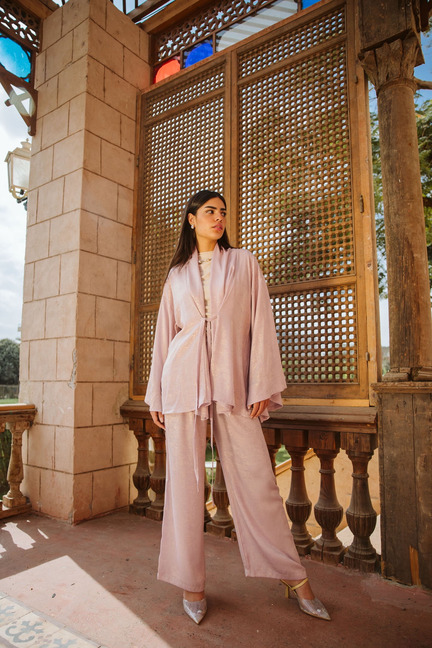 Stand out set in lilac