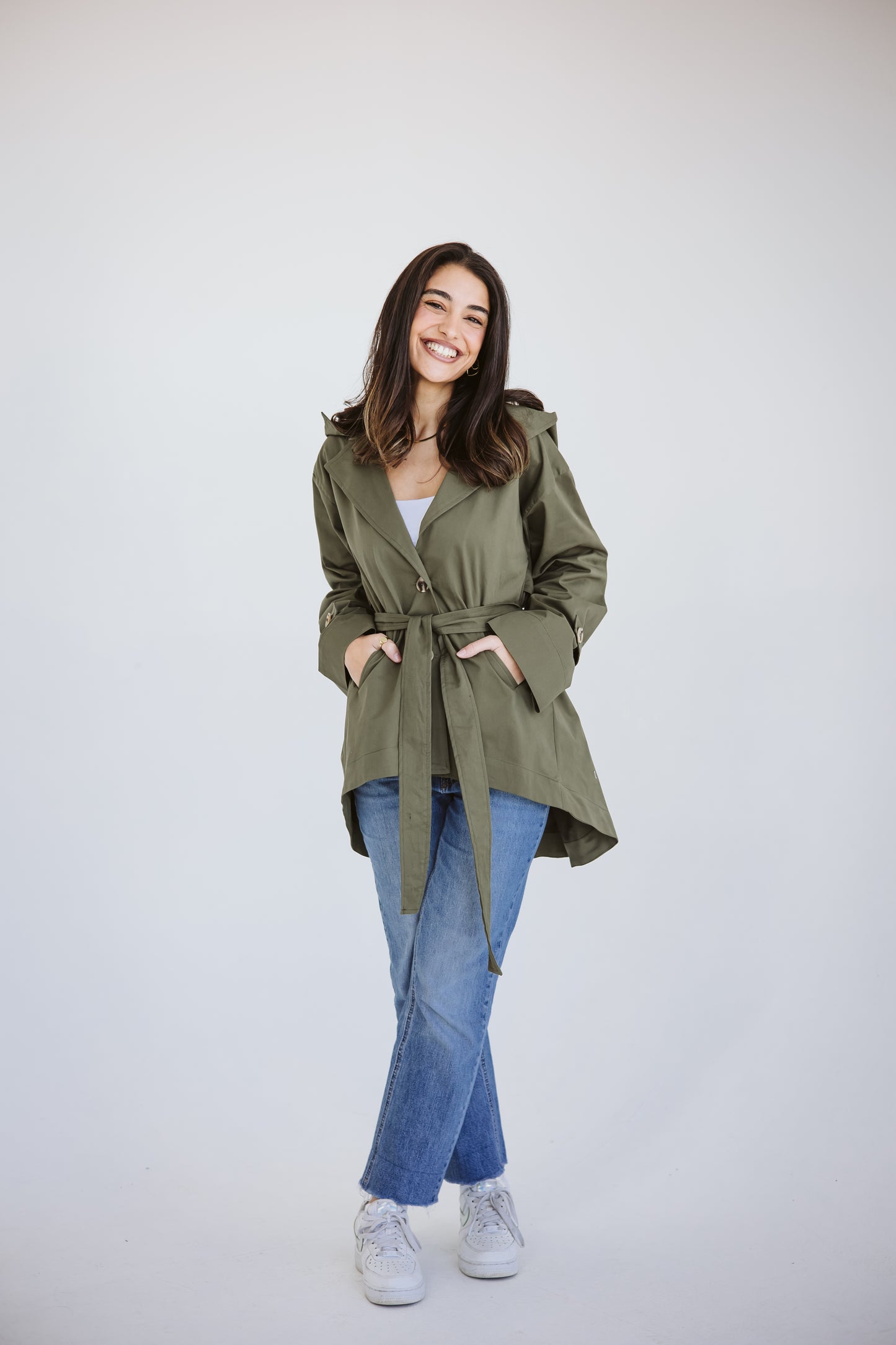 Luca jacket in olive