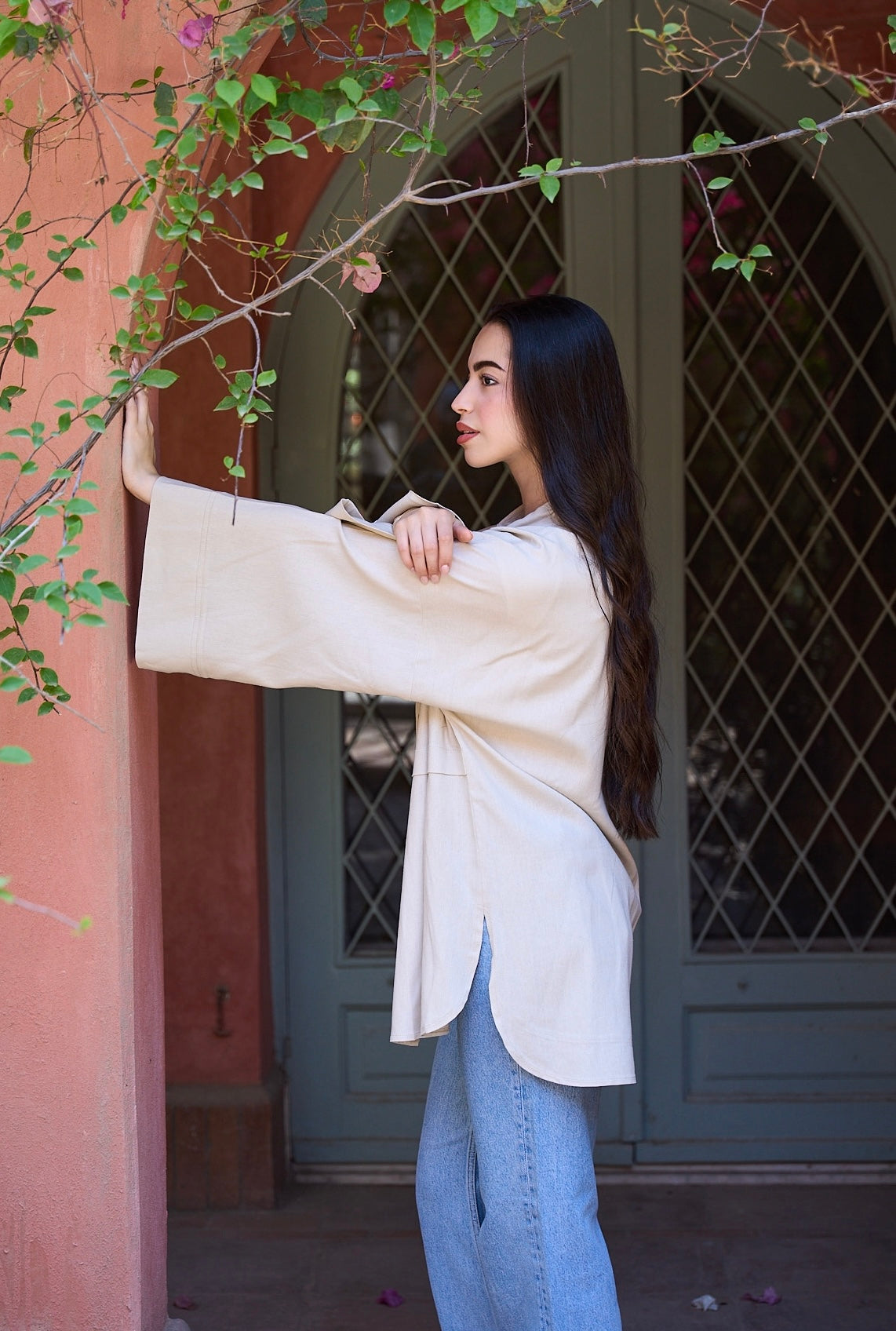 CELIA Shirt in Beige