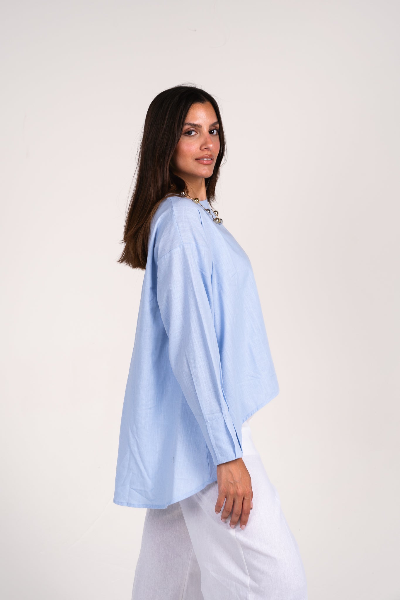 Everyday blouse in Baby Blue