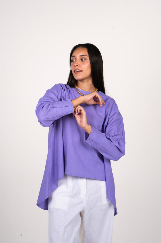 Everyday blouse in Lilac