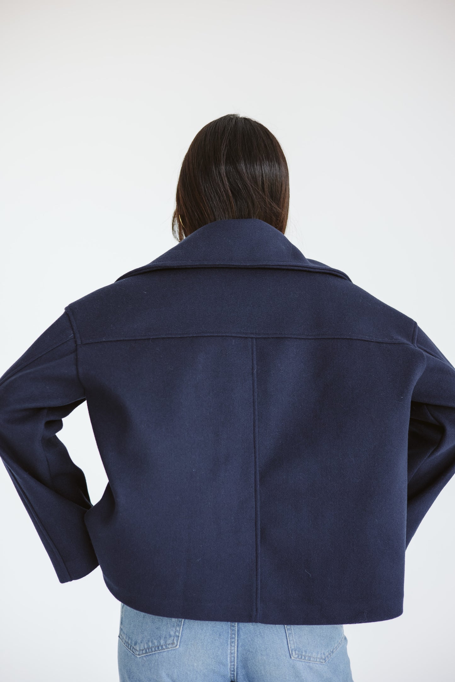 Snug jacket in Navy