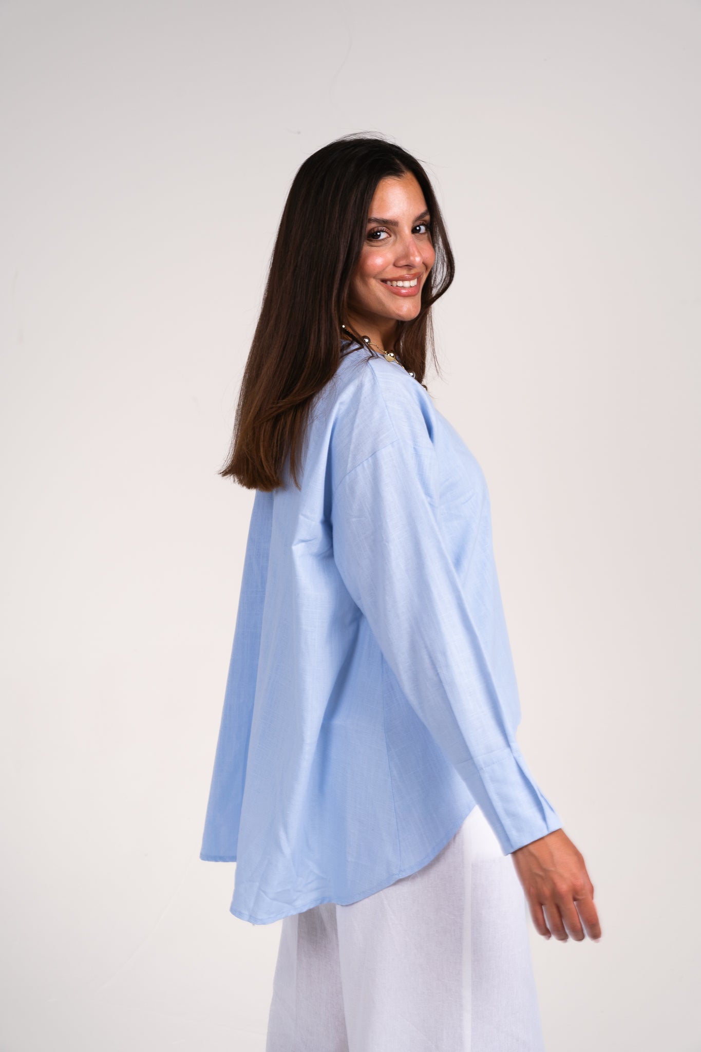 Everyday blouse in Baby Blue