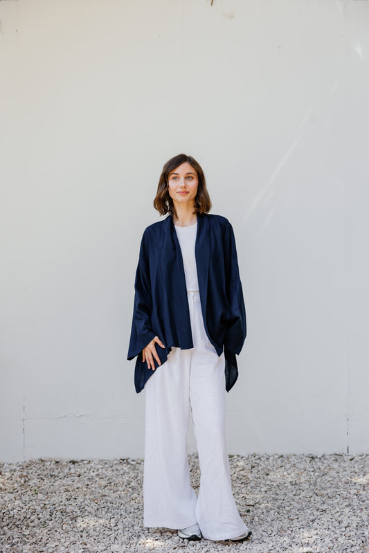 Good feels kimono in Navy