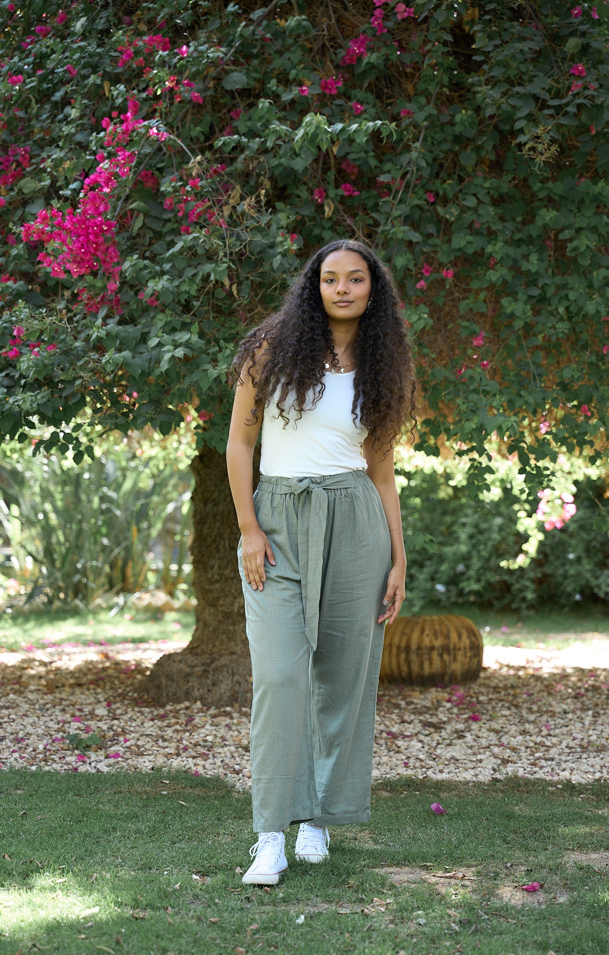 Go-To Linen Pants in Olive