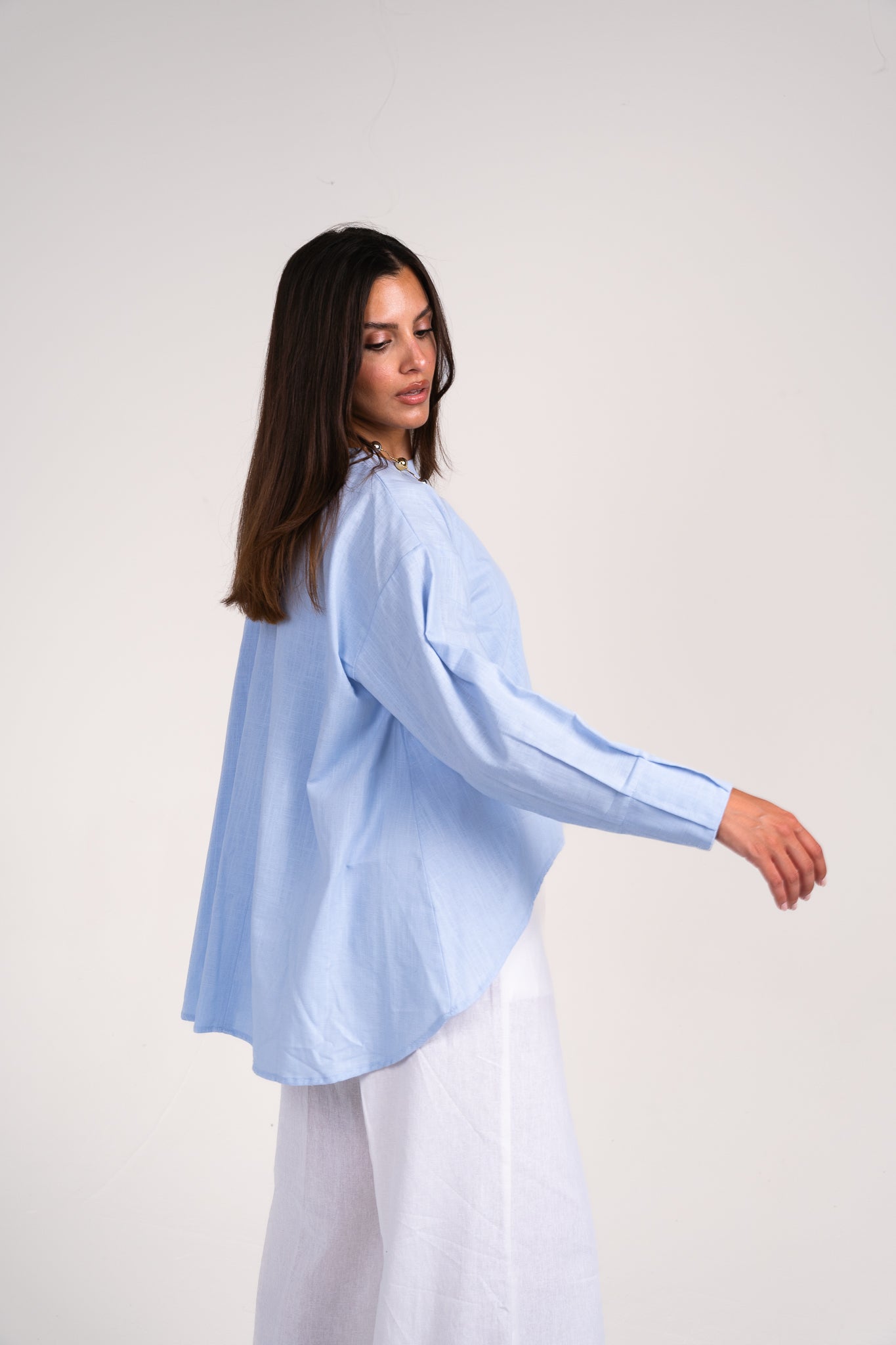 Everyday blouse in Baby Blue