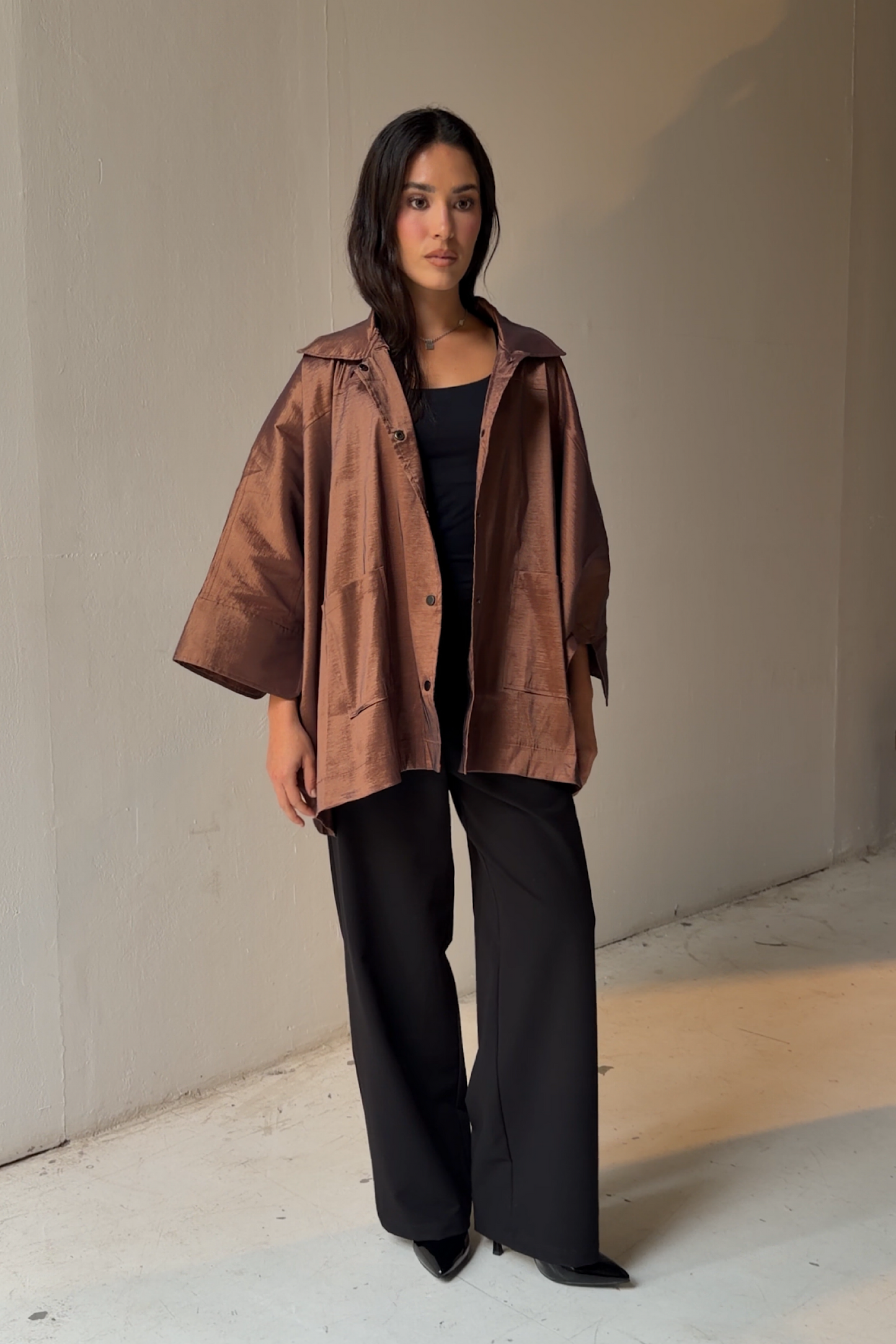 Shine On Cape in Honey