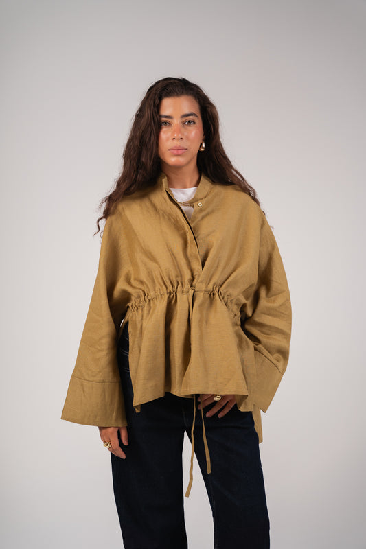 Sun-Kissed Blouse in Lime