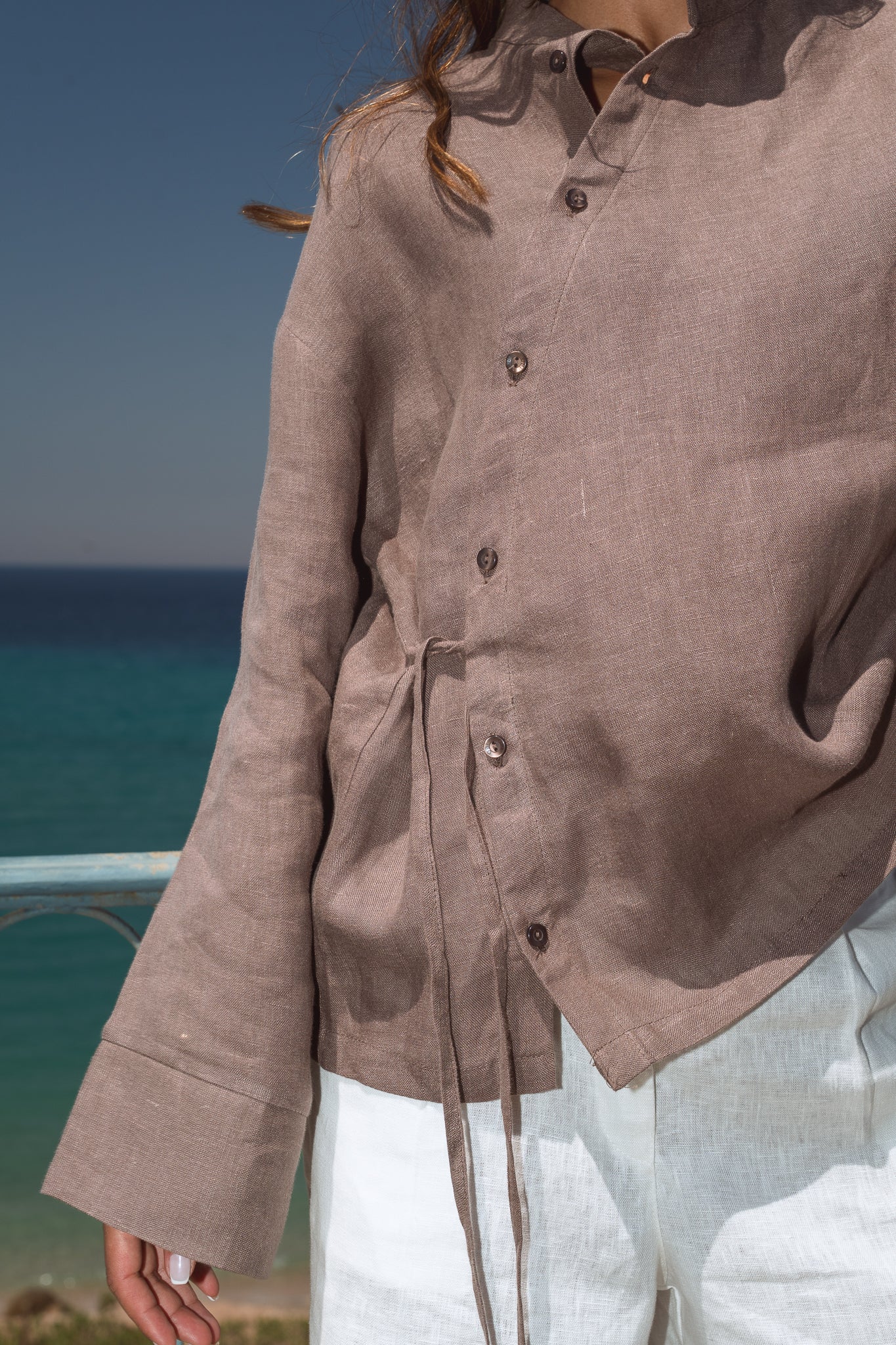 Honey Glow Shirt in Brown