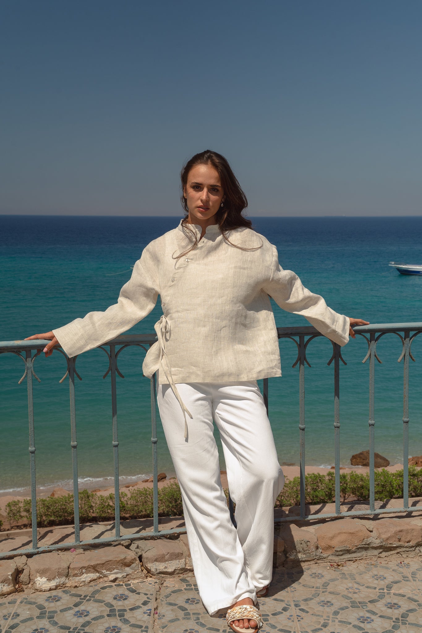 Honey Glow Shirt in Off-White