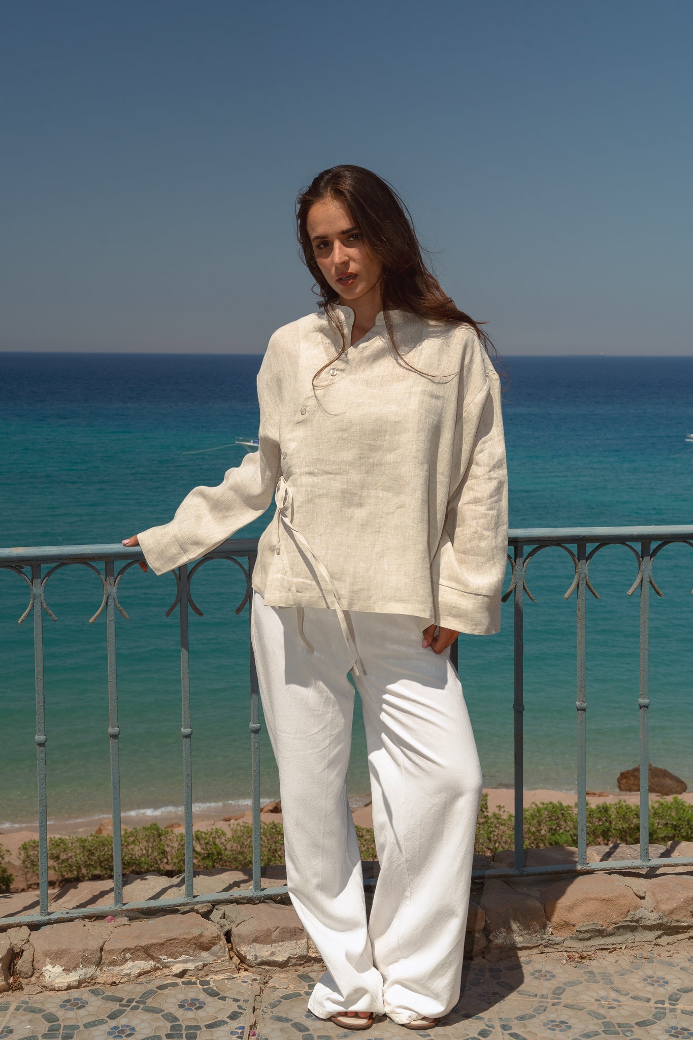 Honey Glow Shirt in Off-White