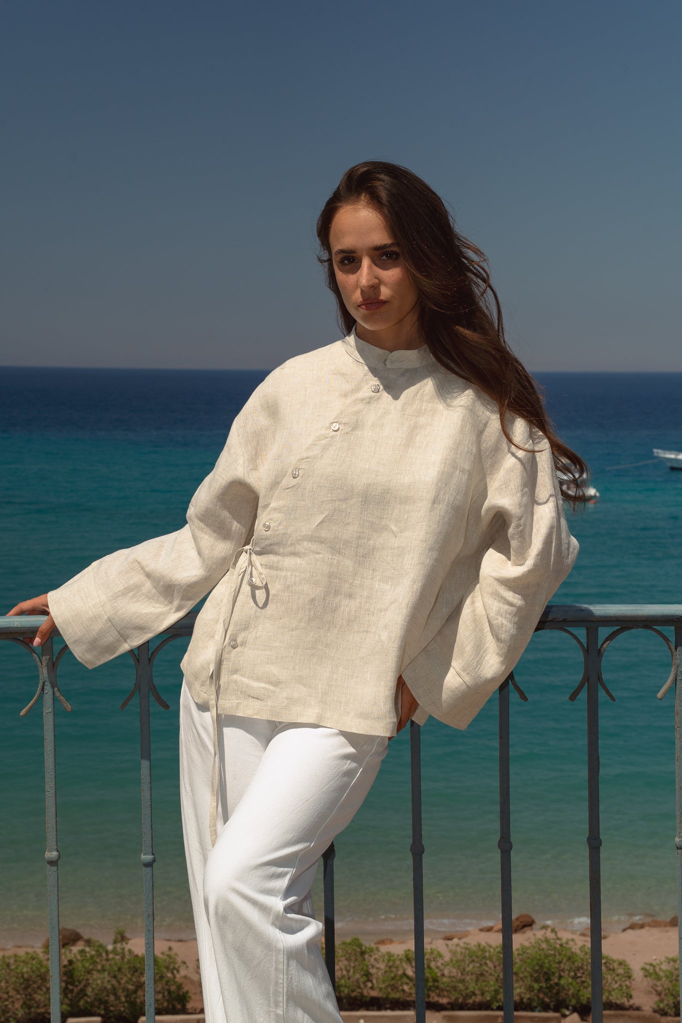 Honey Glow Shirt in Off-White
