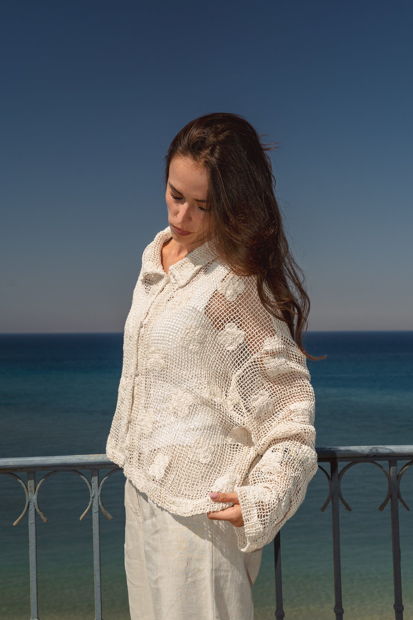 Coconut Crochet Top