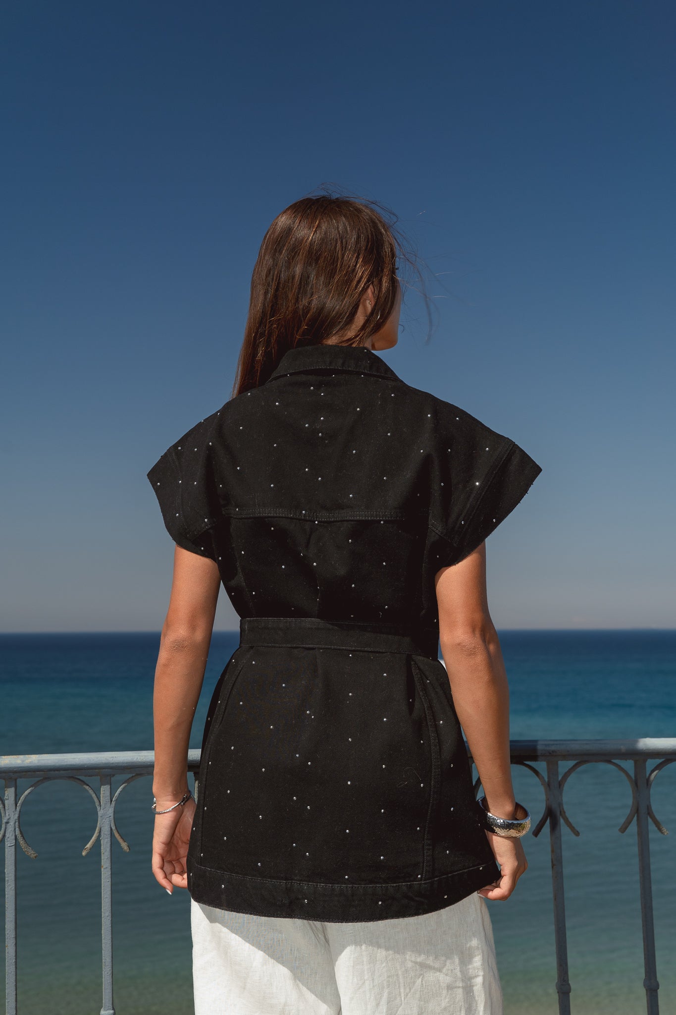 Embellished Vest