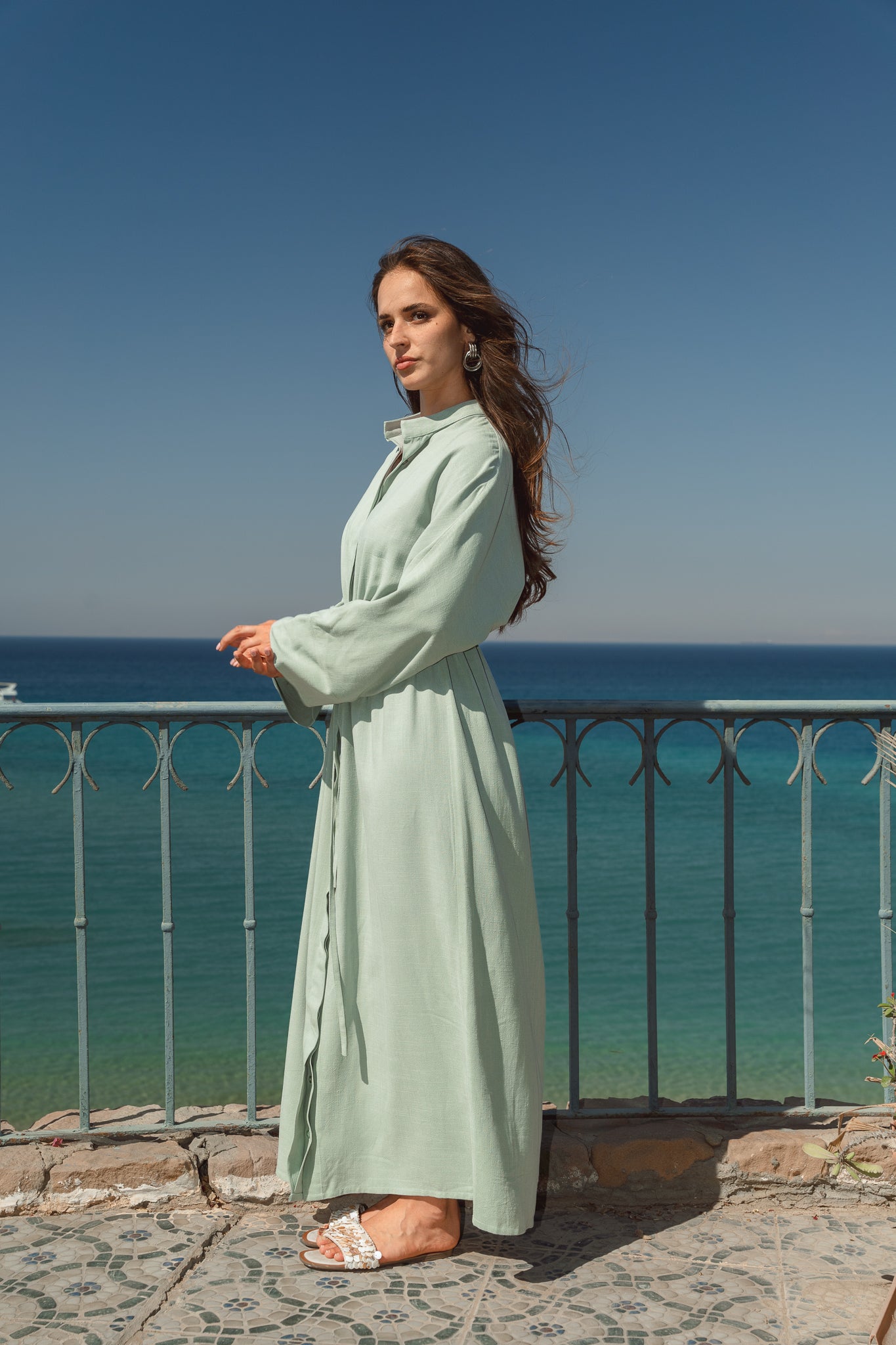 Daisy Dress in Mint