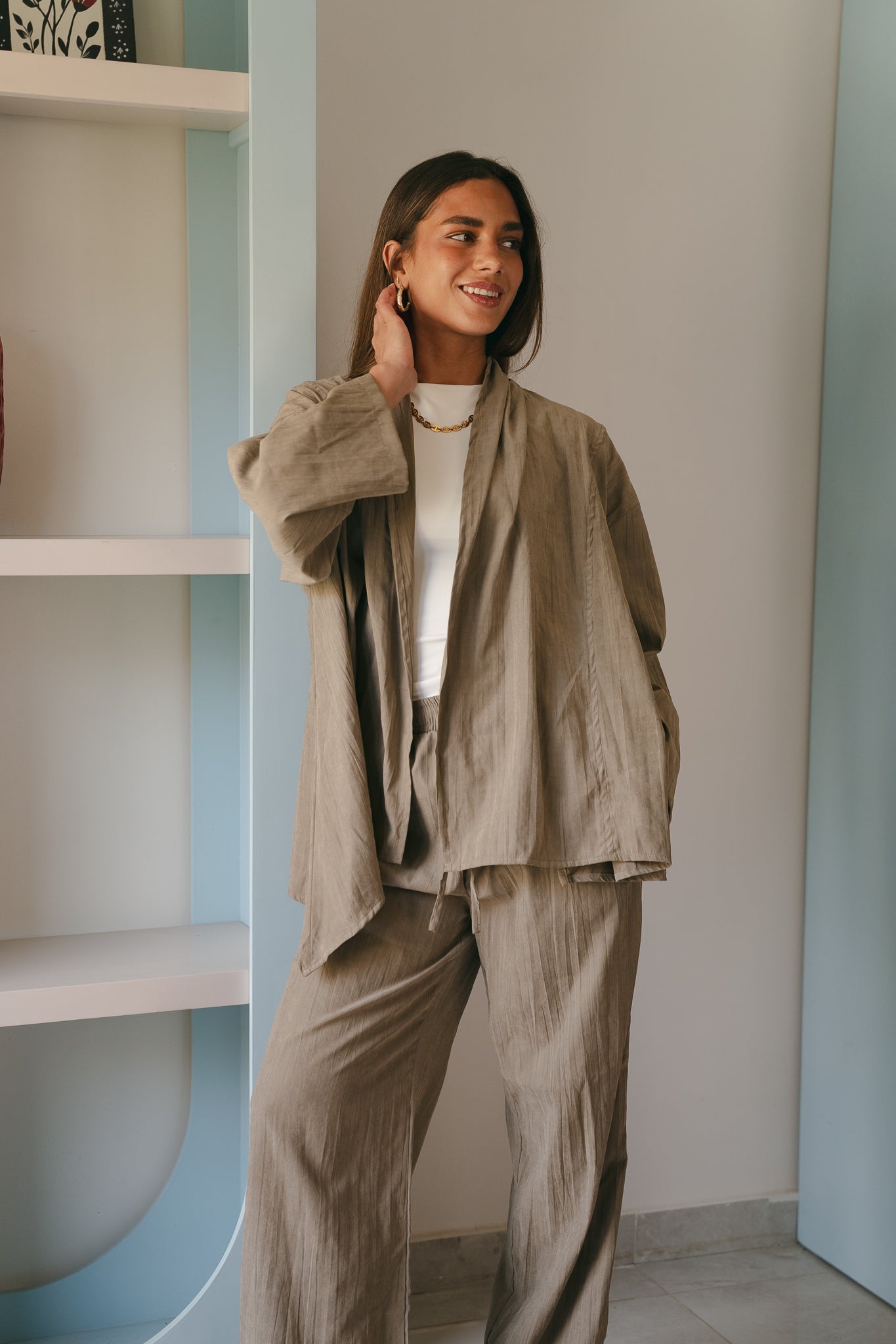 Sky Fall Set in Olive