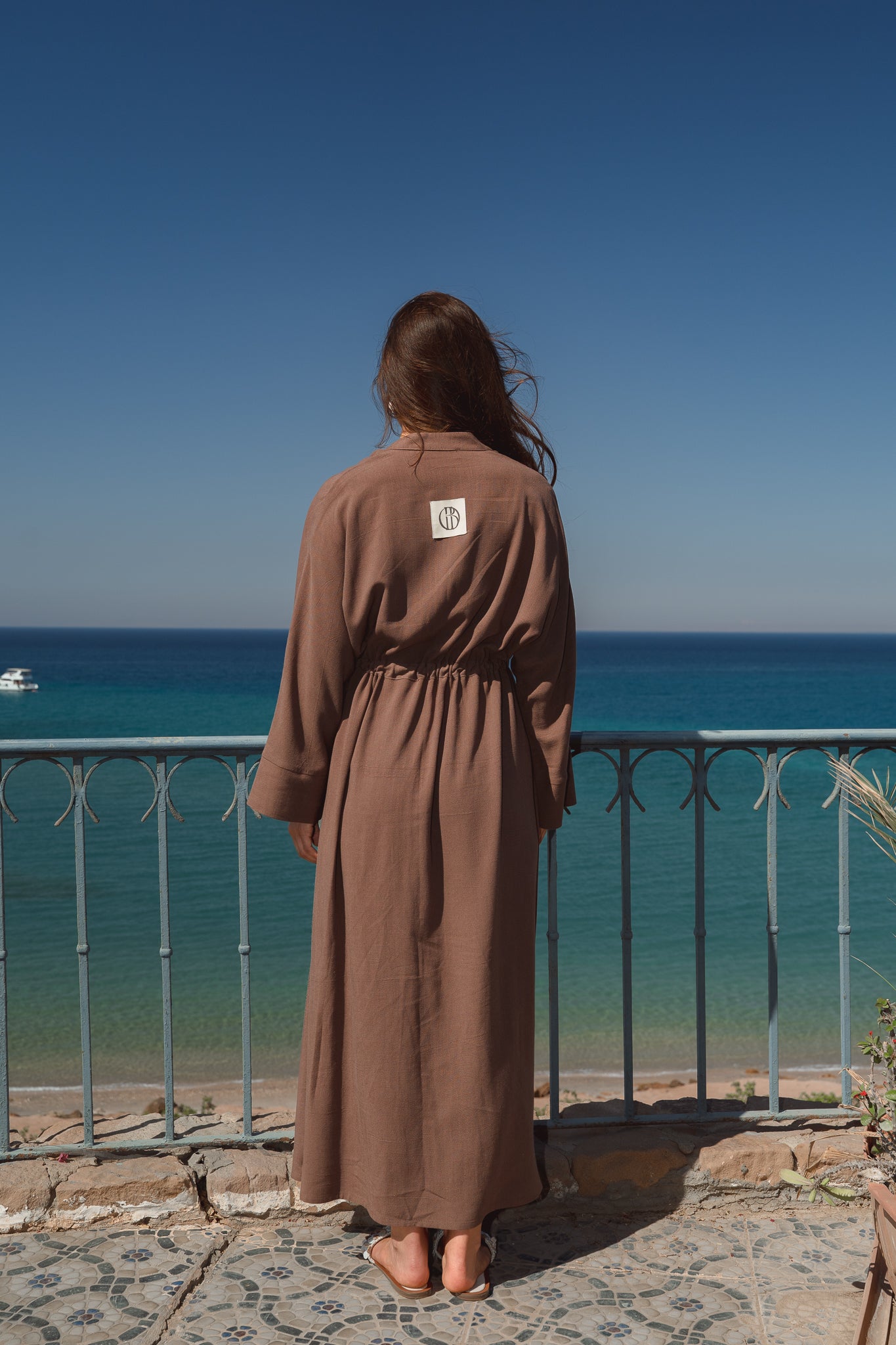 Daisy Dress in Brown