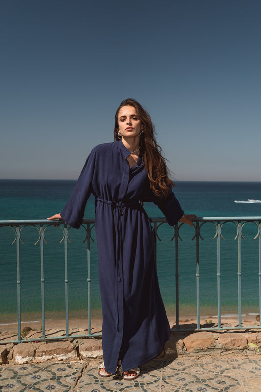 Daisy Dress in Navy