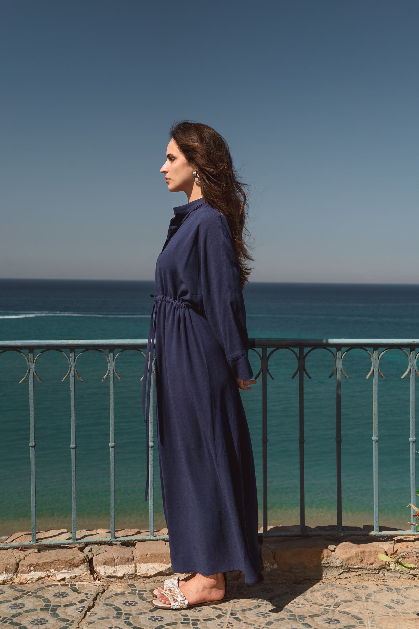 Daisy Dress in Navy