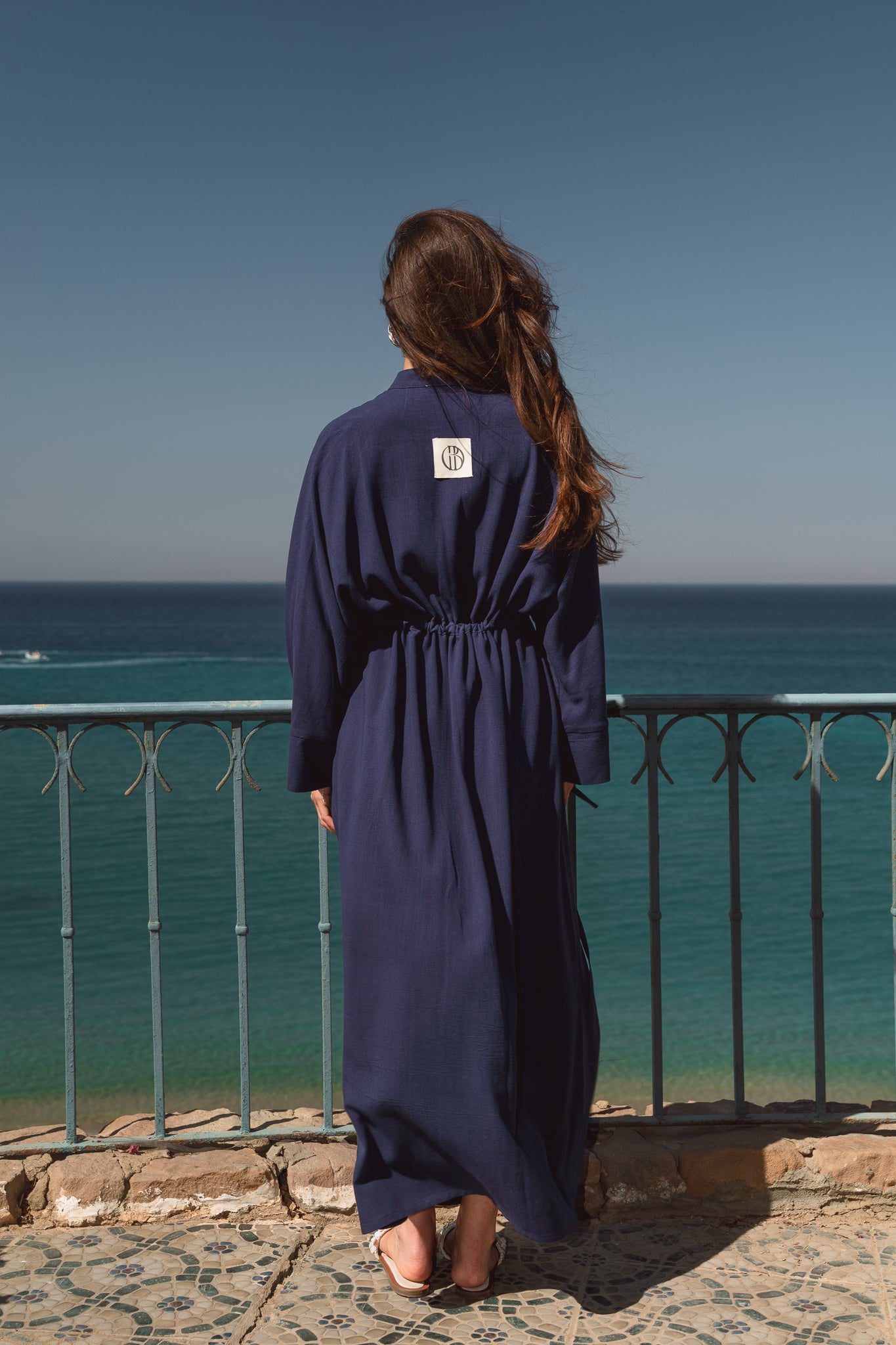 Daisy Dress in Navy