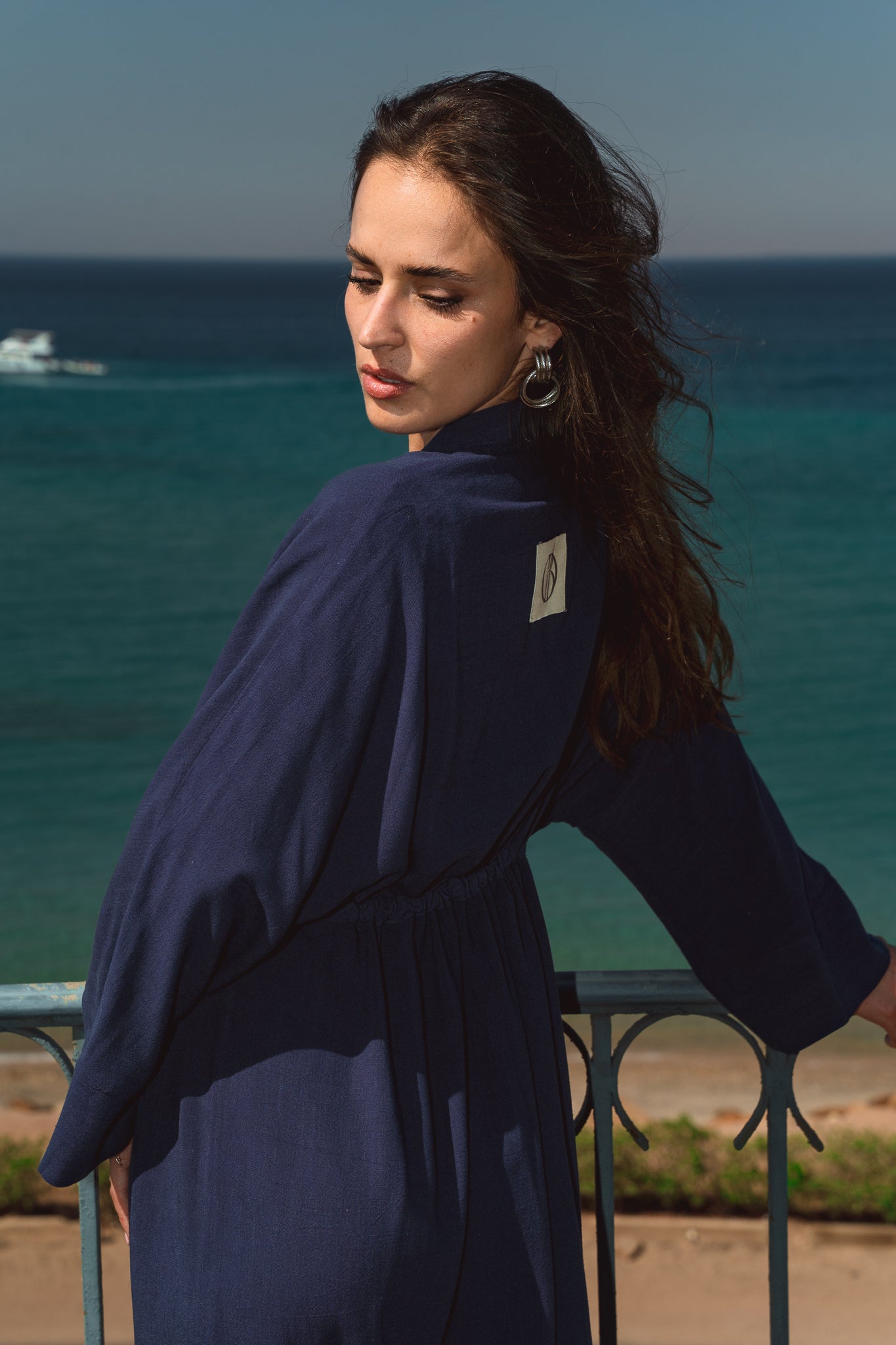 Daisy Dress in Navy