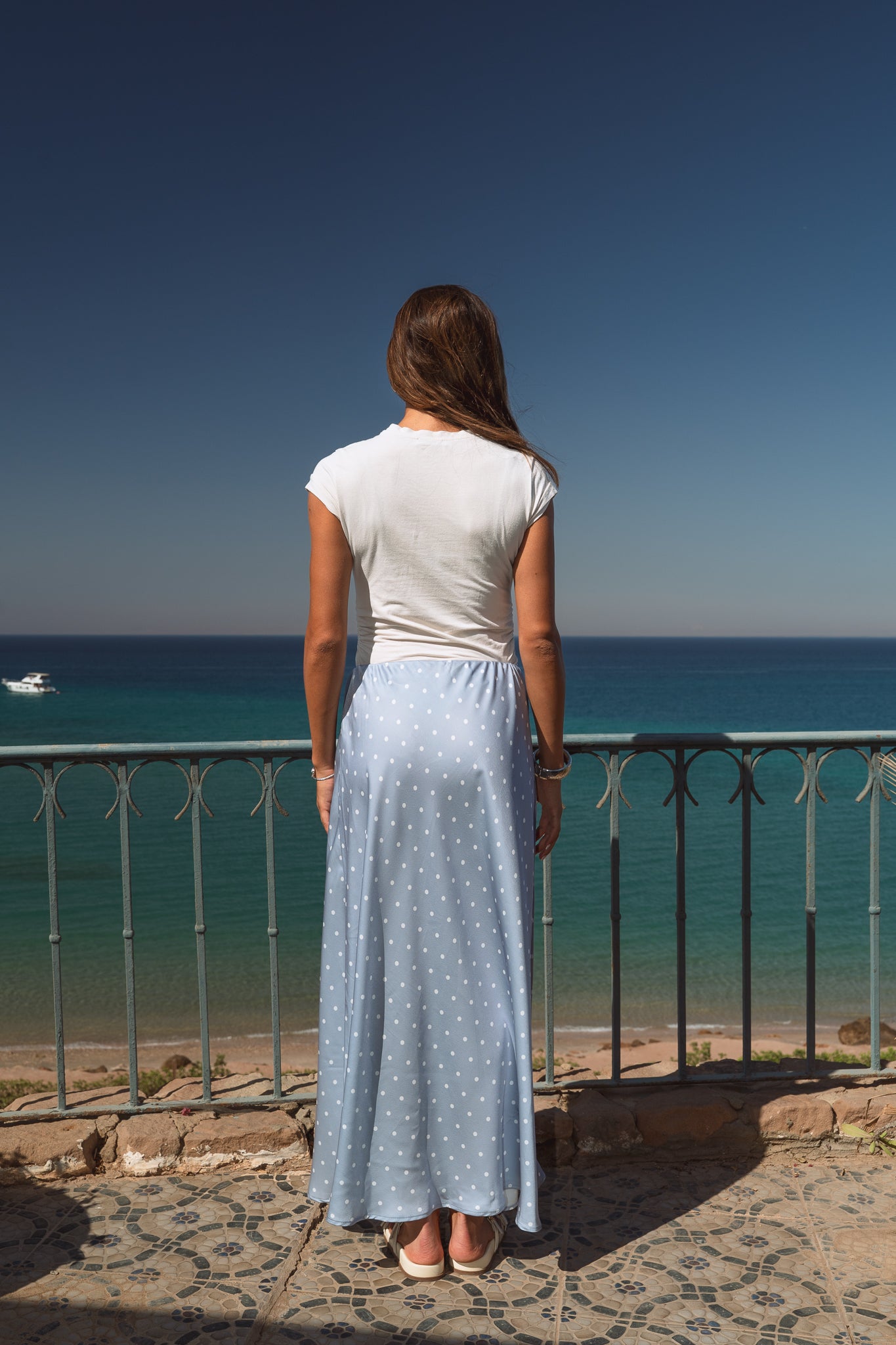 Sweet Pea Skirt in Blue